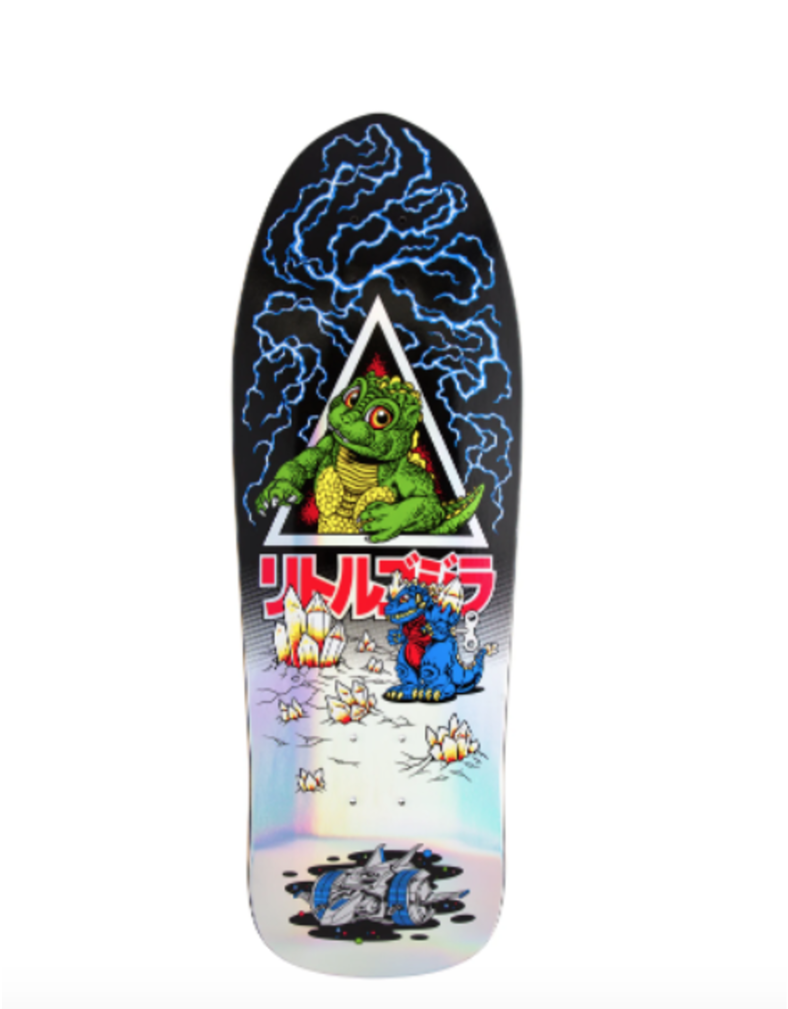 santa cruz 9.89in Godzilla Jr. Natas Santa Cruz Skateboard Deck
