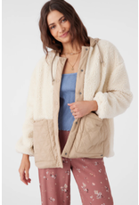 ONEILL Womens MEENA HIGH PILE FLEECE QUILTED JACKET