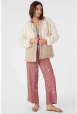 ONEILL Womens MEENA HIGH PILE FLEECE QUILTED JACKET