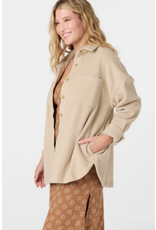O'Neill Women's RUNE SOLID SUPERFLEECE OVERSIZED FIT SHACKET