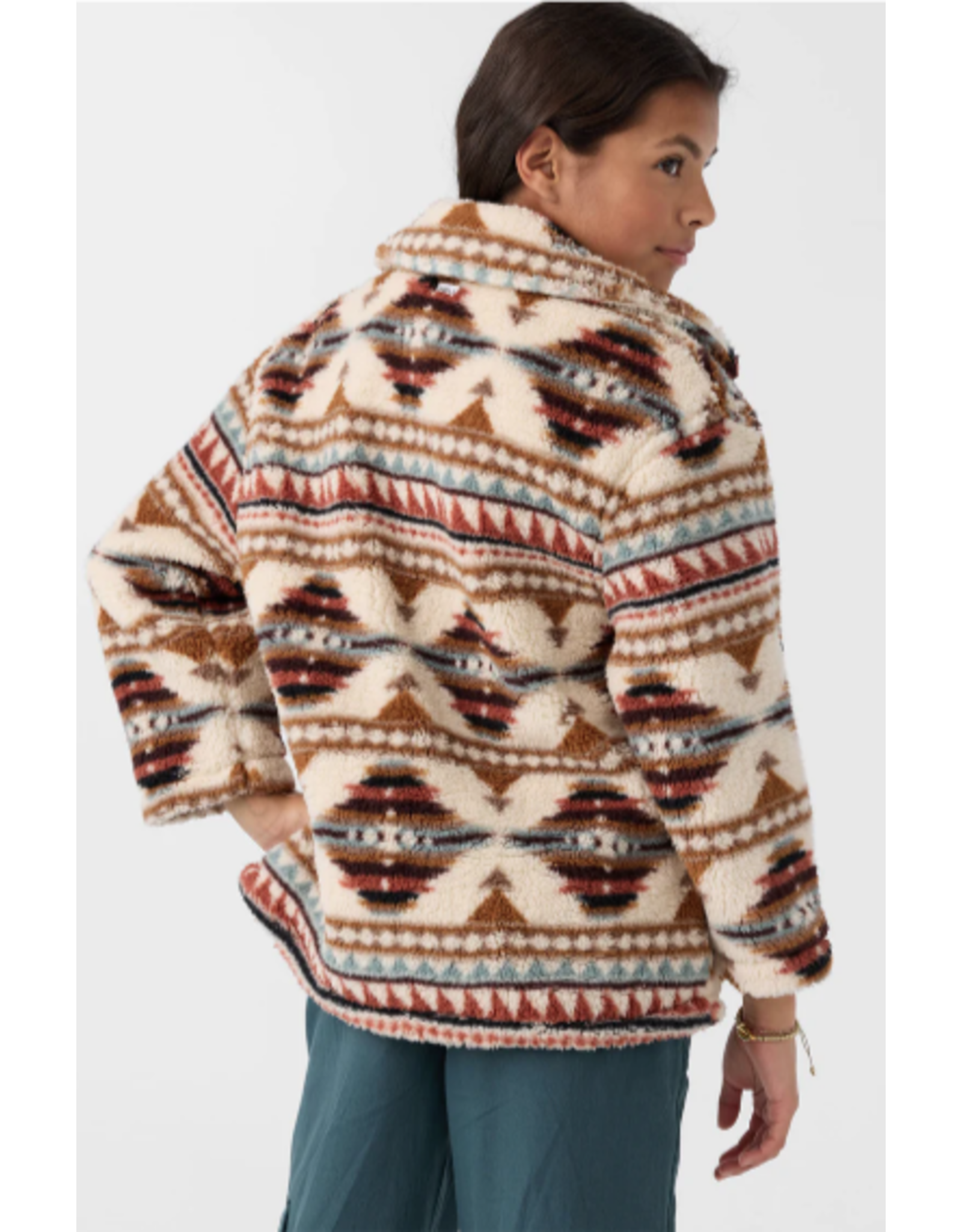 O'NEILL GIRL'S GENE PRINTED JACKET