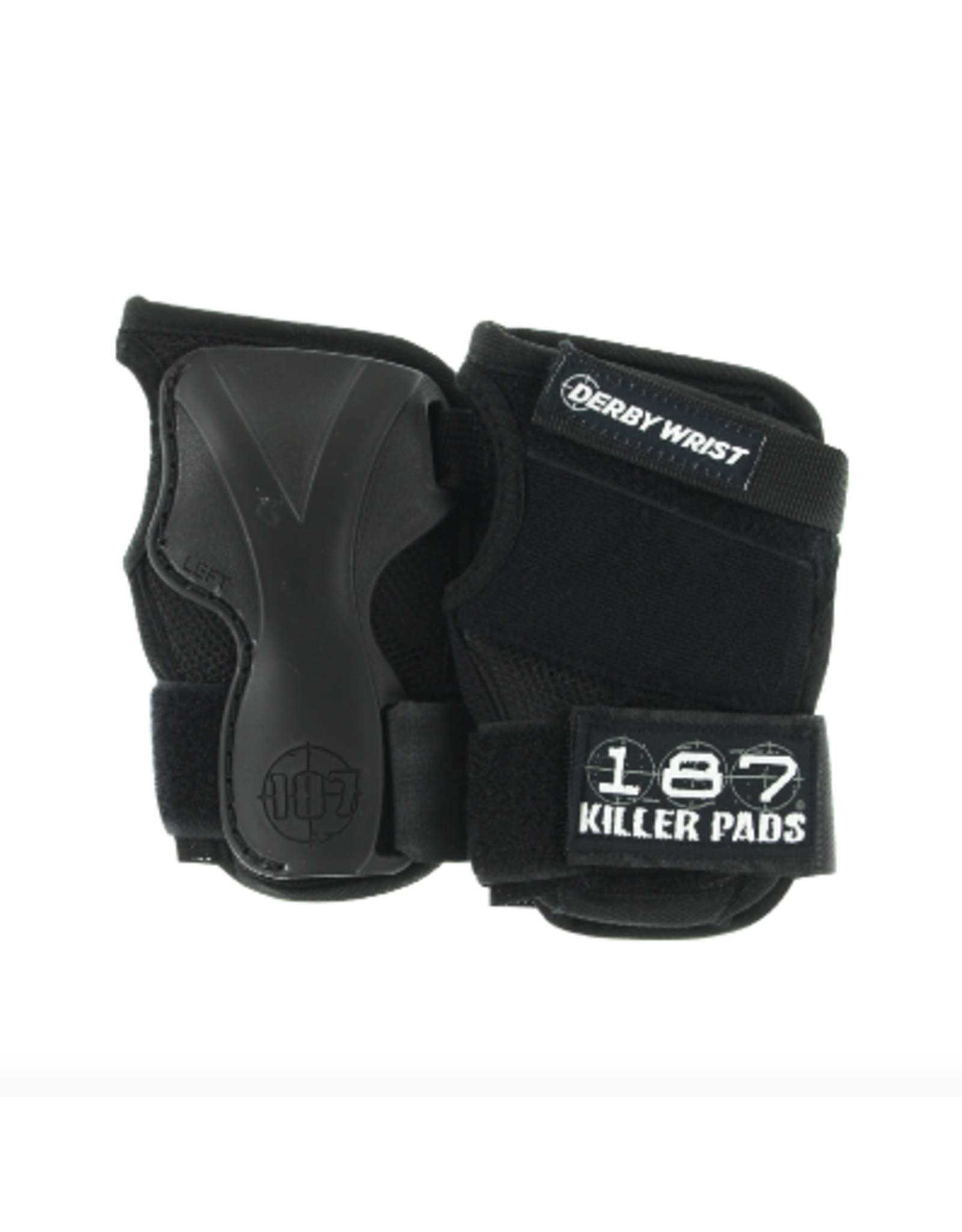 187 KILLER PADS 187 DERBY WRIST GUARD L-BLACK