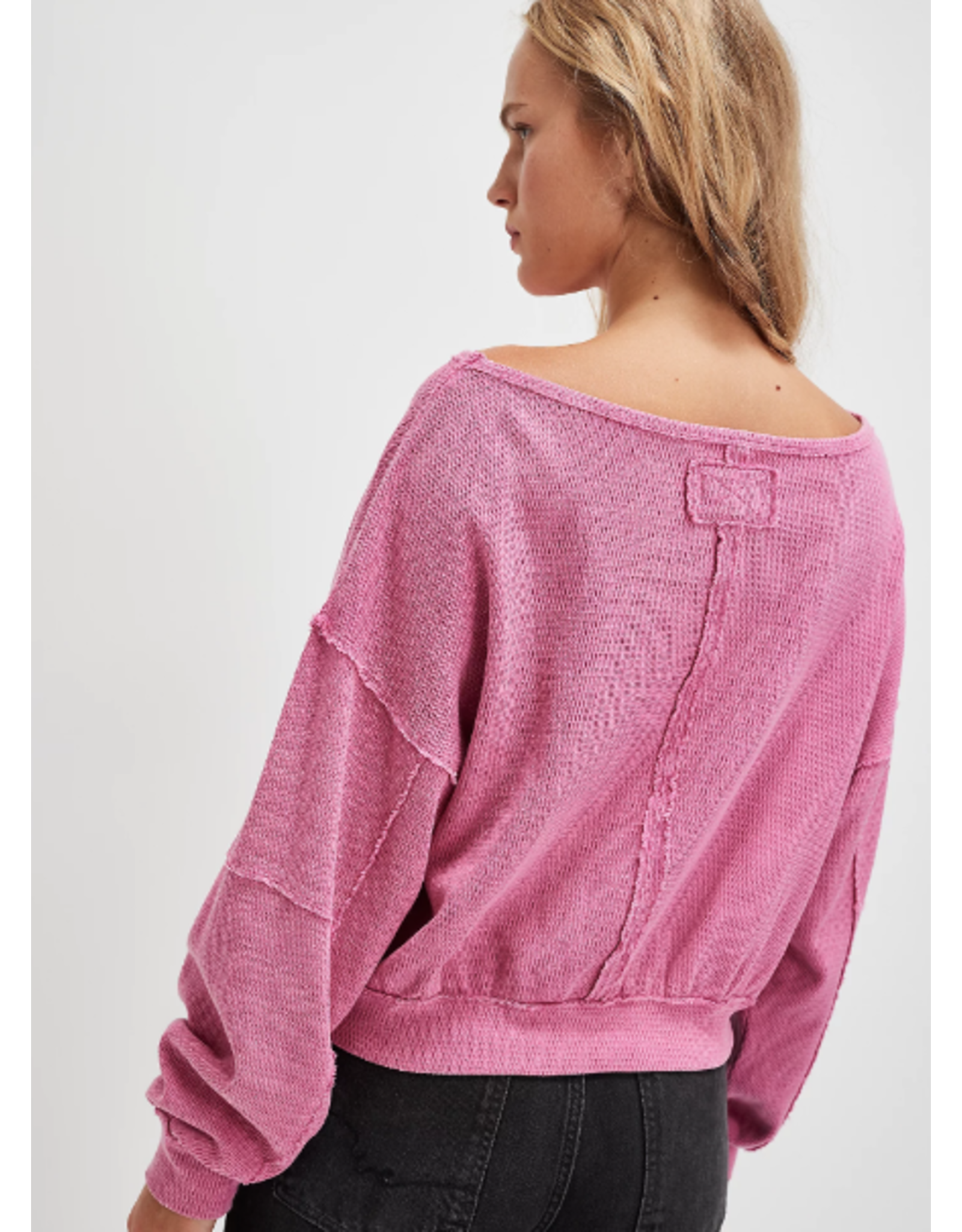 Free People WE THE FREE IFE PULLOVER PINKY PROMISE