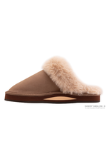 RAINBOW SUNSET SNUGS - PREMIER LEATHER, FLEECE LINED SLIPPER