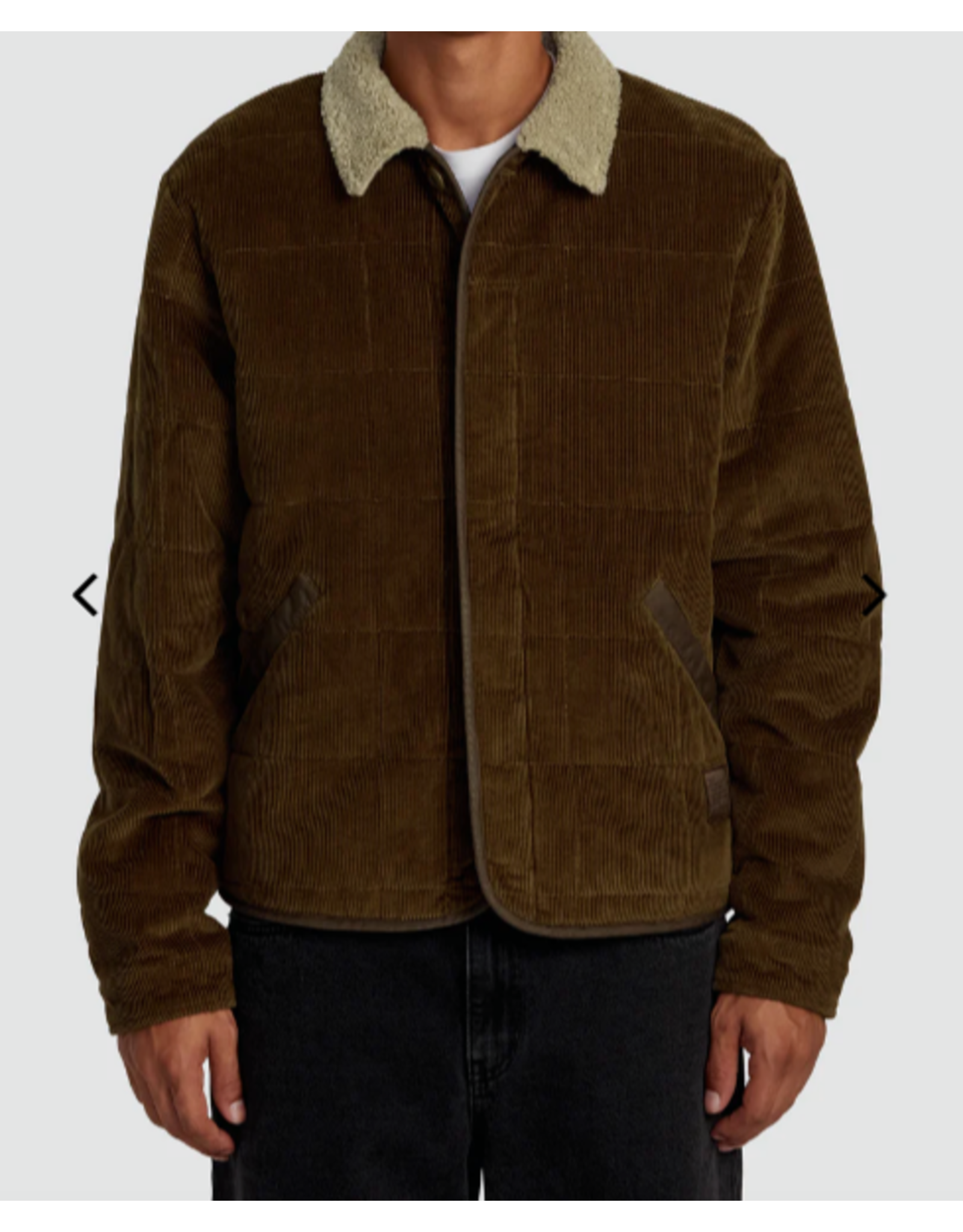 RVCA Guys SURPLUS SHERPA PUFFER JACKET