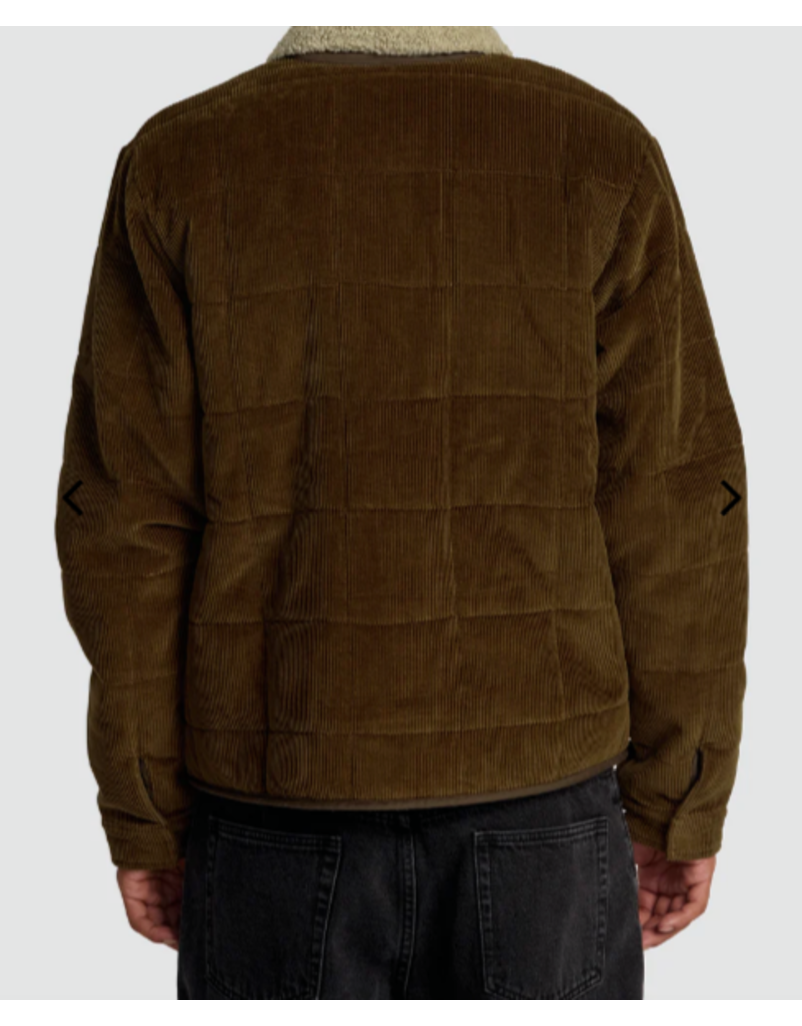 RVCA Guys SURPLUS SHERPA PUFFER JACKET