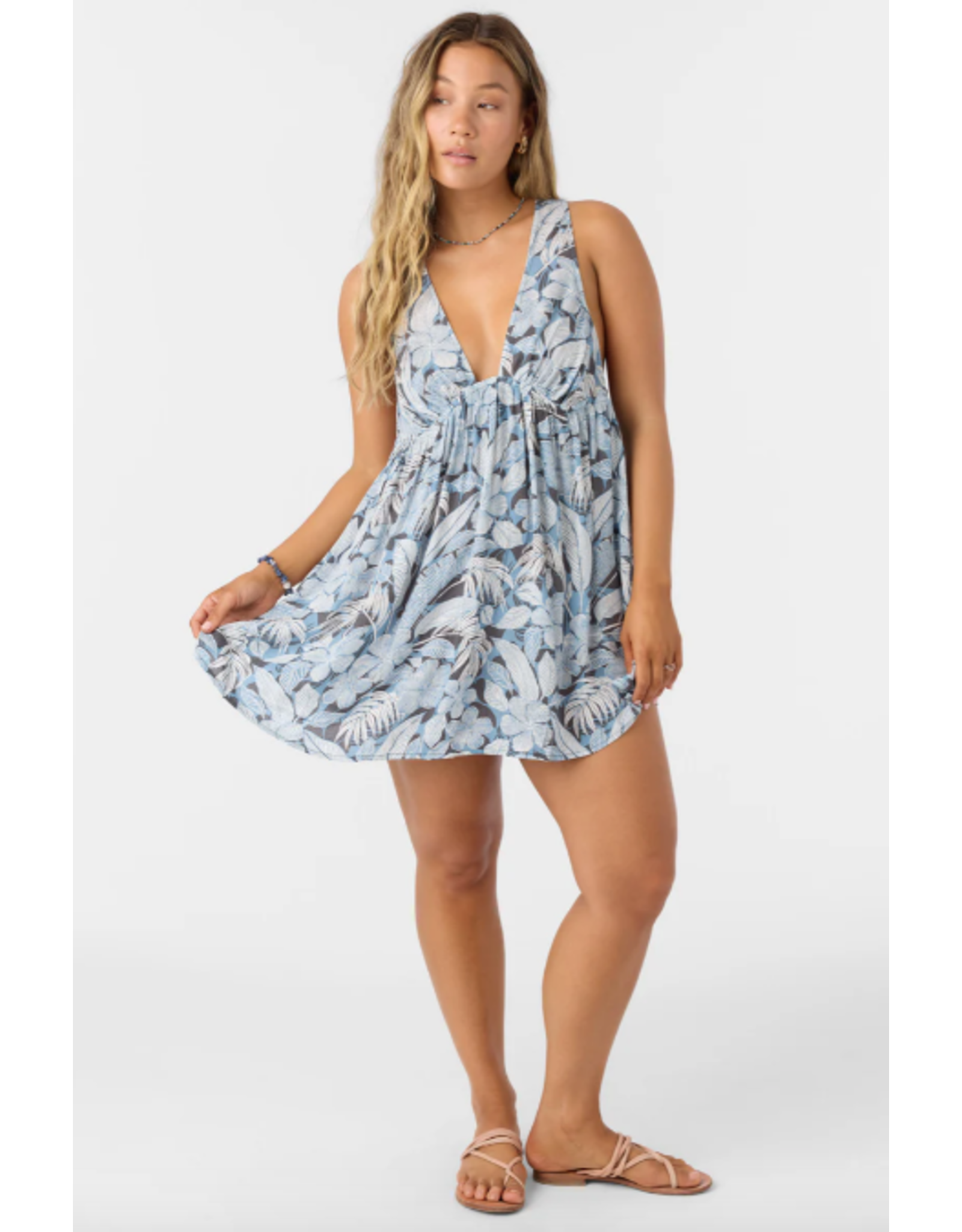 ONEILL Womens SALTWATER ESSENTIALS SARAH PRINTED DRESS