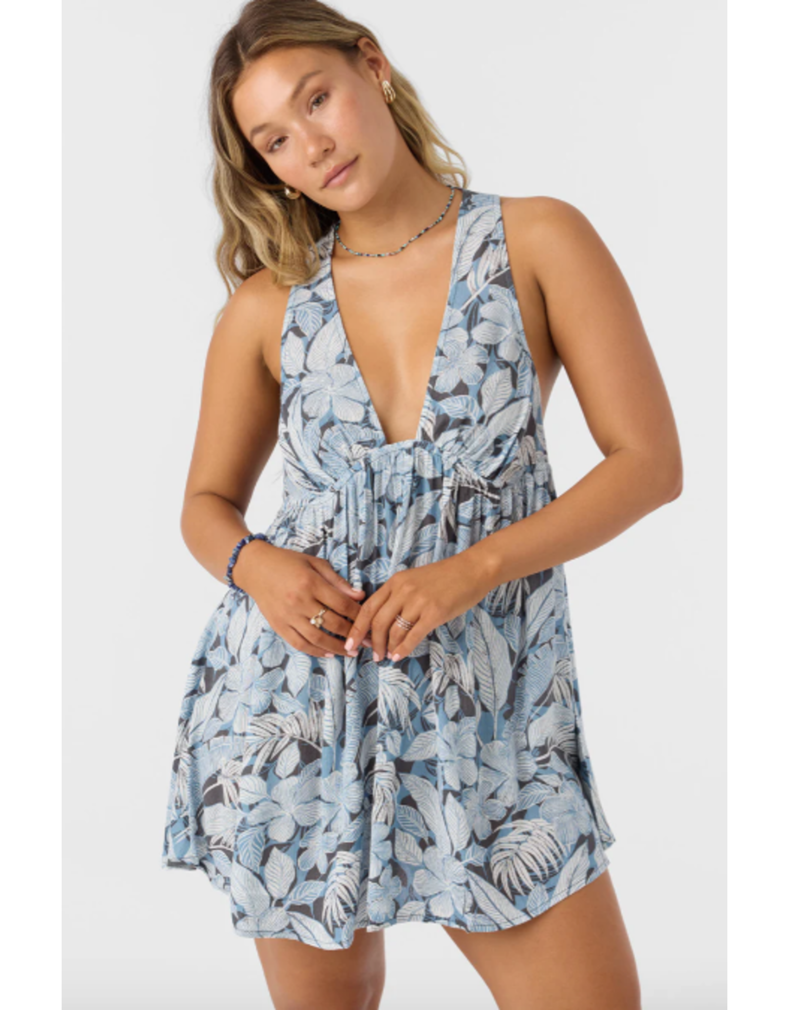 ONEILL Womens SALTWATER ESSENTIALS SARAH PRINTED DRESS