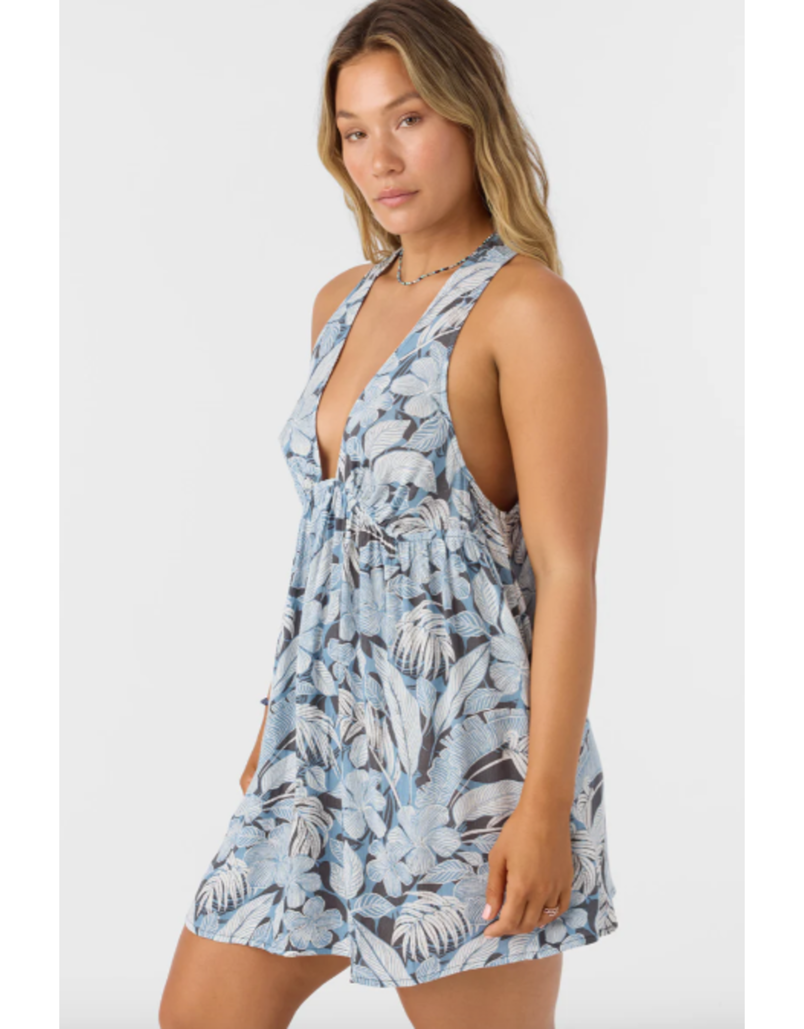 ONEILL Womens SALTWATER ESSENTIALS SARAH PRINTED DRESS