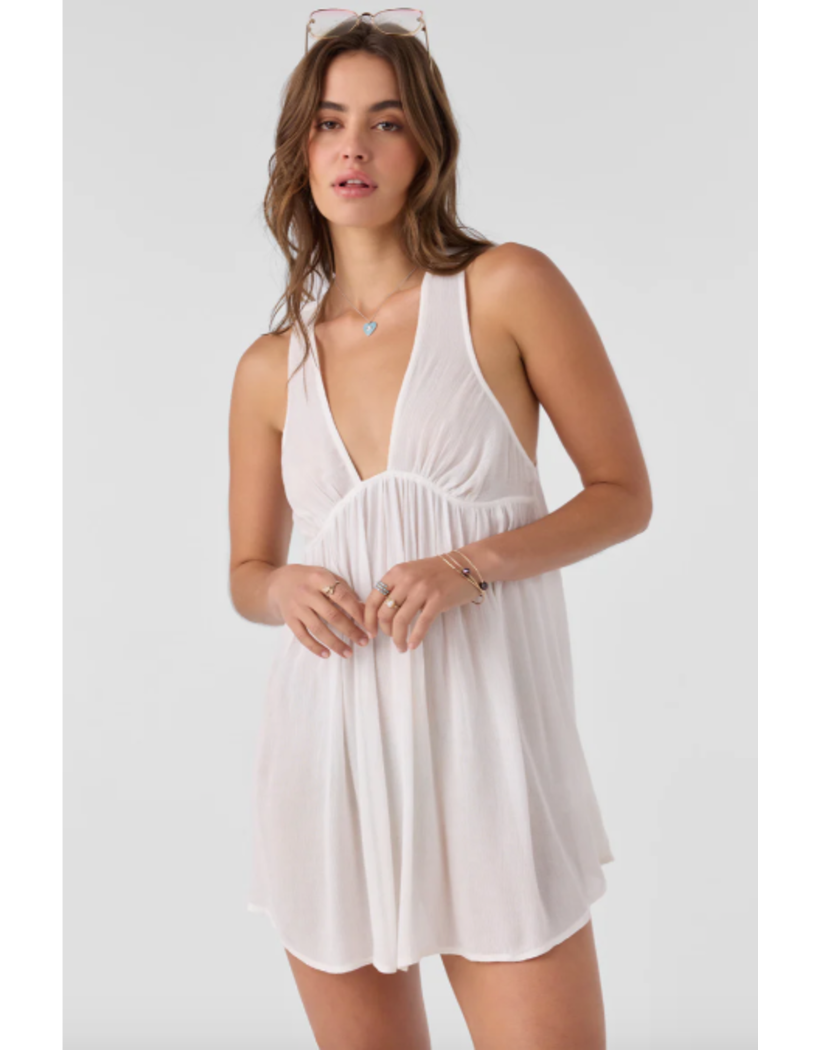 ONEILL Womens SALTWATER SOLIDS SARAH DRESS