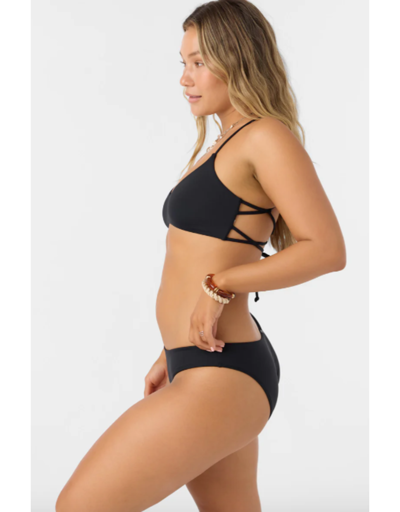 ONEILL Womens SALTWATER SOLIDS HUNTINGTON BRALETTE TOP
