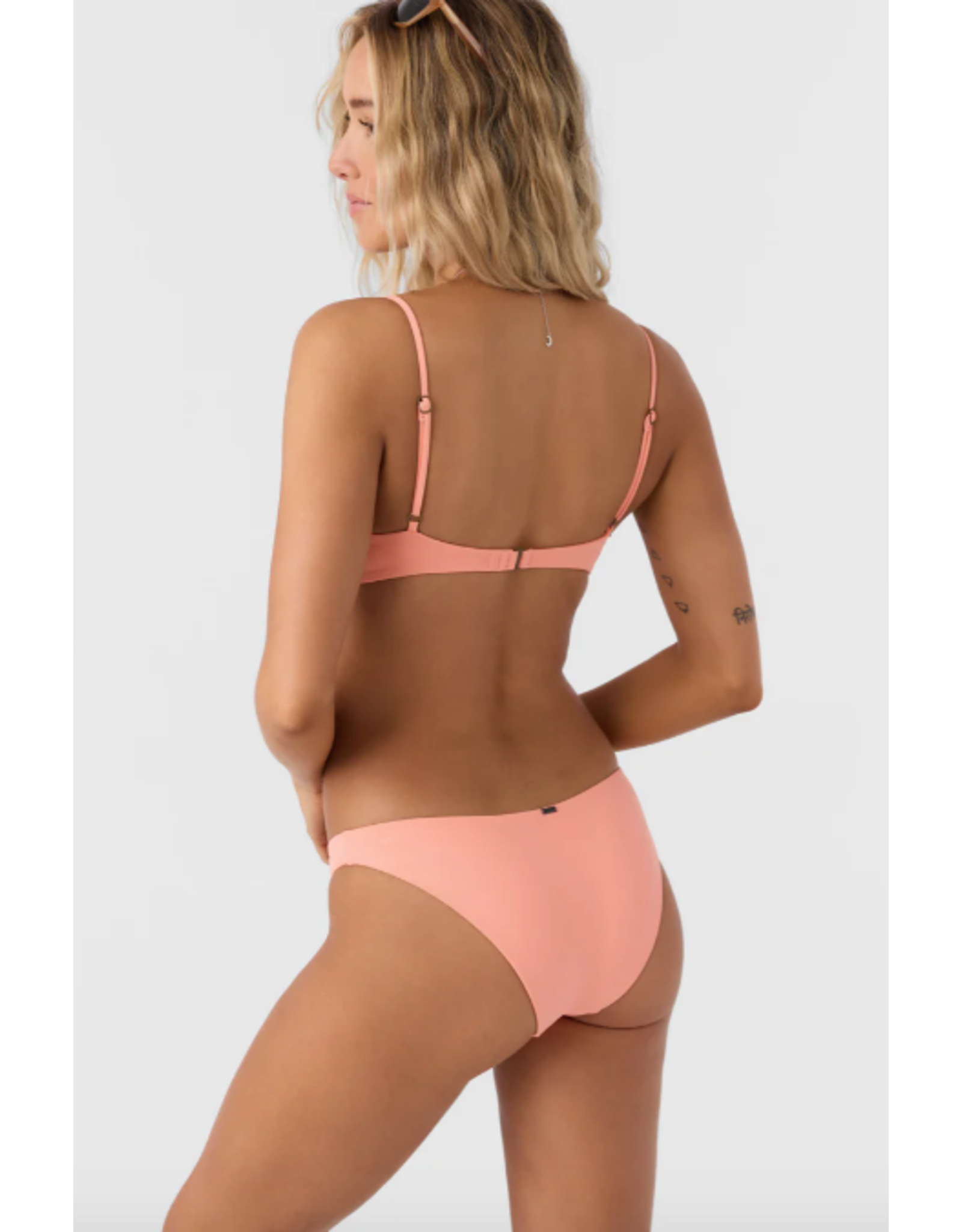 ONEILL Womens SALTWATER SOLIDS PISMO TALL TRI BRALETTE TOP