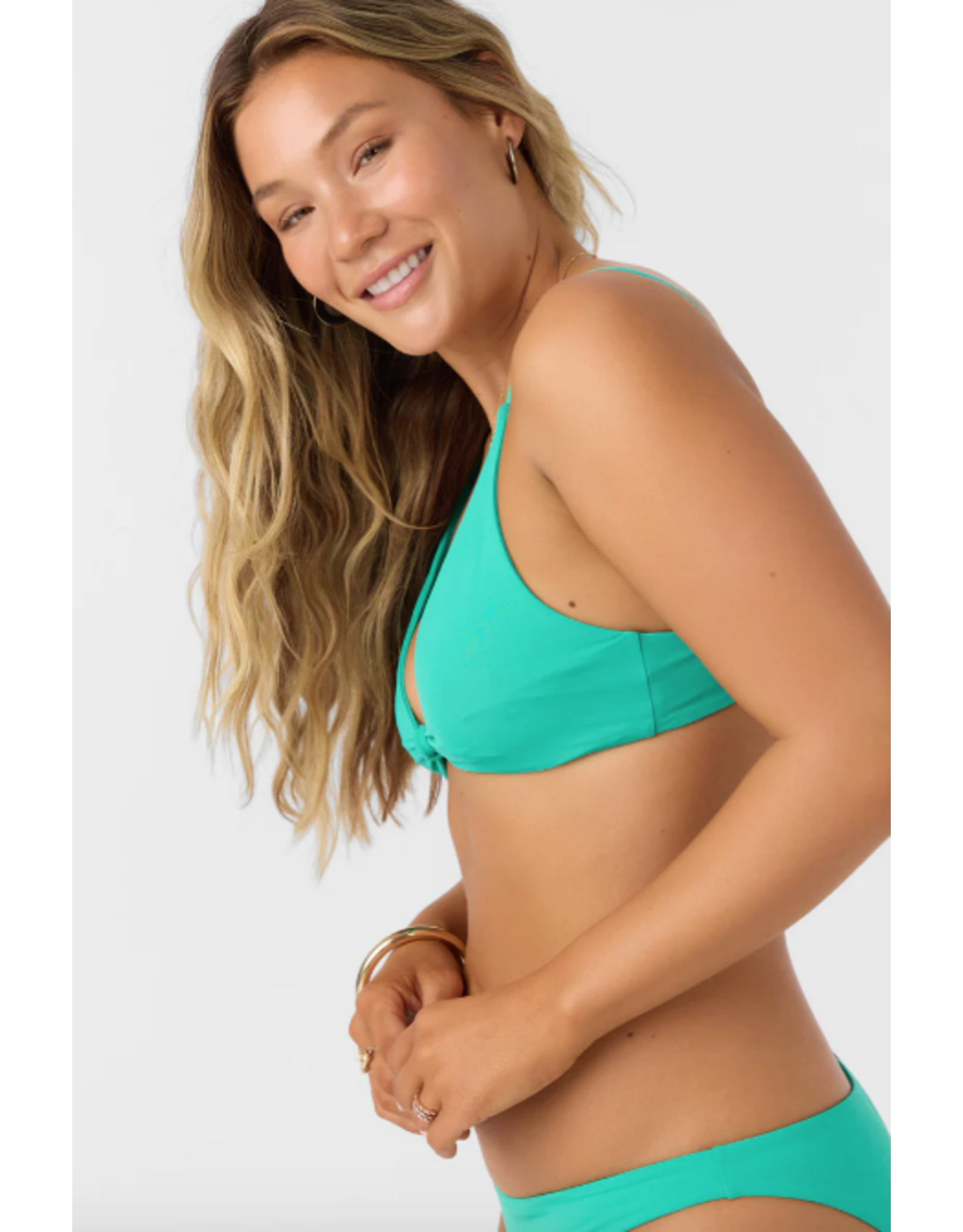 ONEILL Womens SALTWATER SOLIDS PISMO TALL TRI BRALETTE TOP