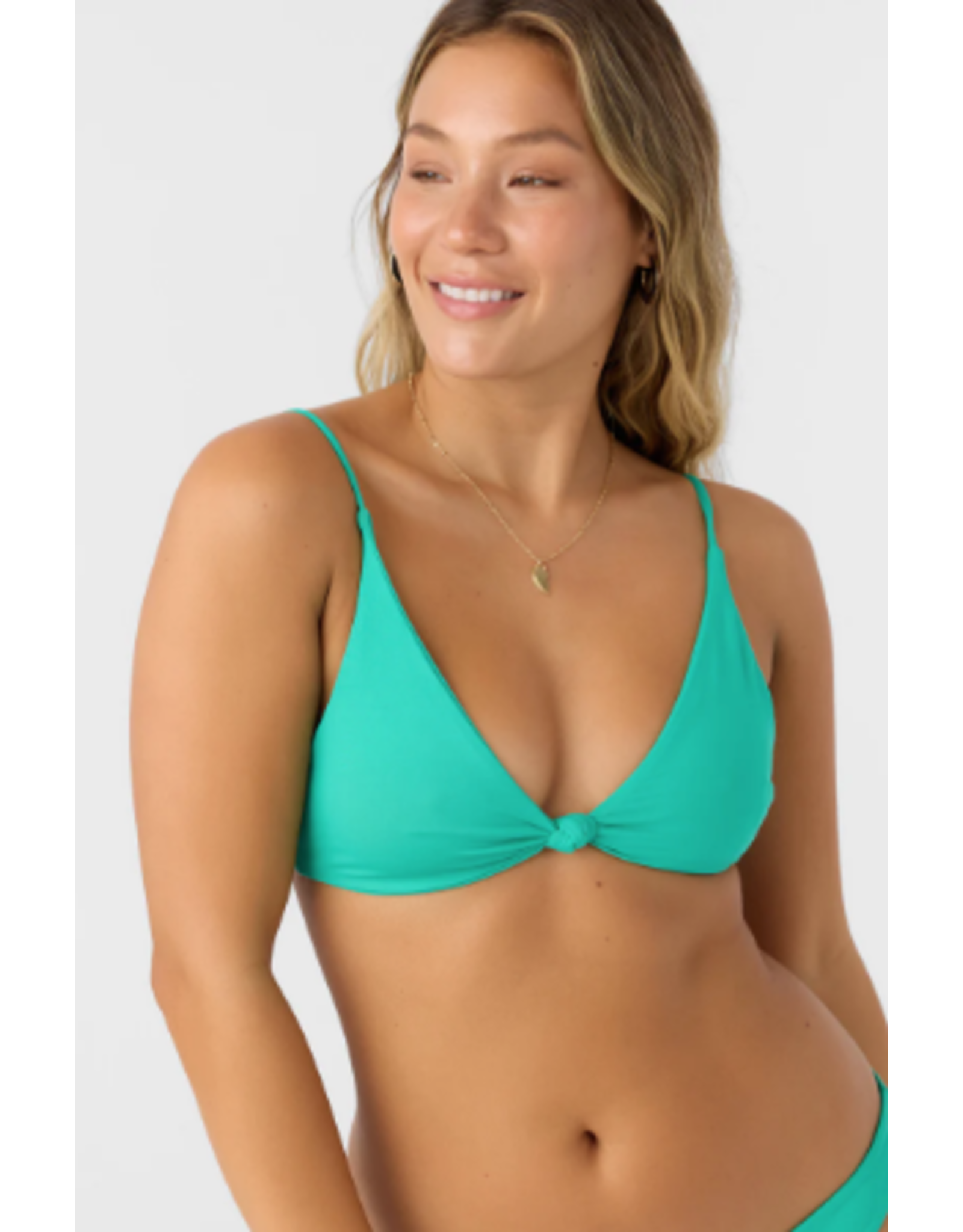 ONEILL Womens SALTWATER SOLIDS PISMO TALL TRI BRALETTE TOP