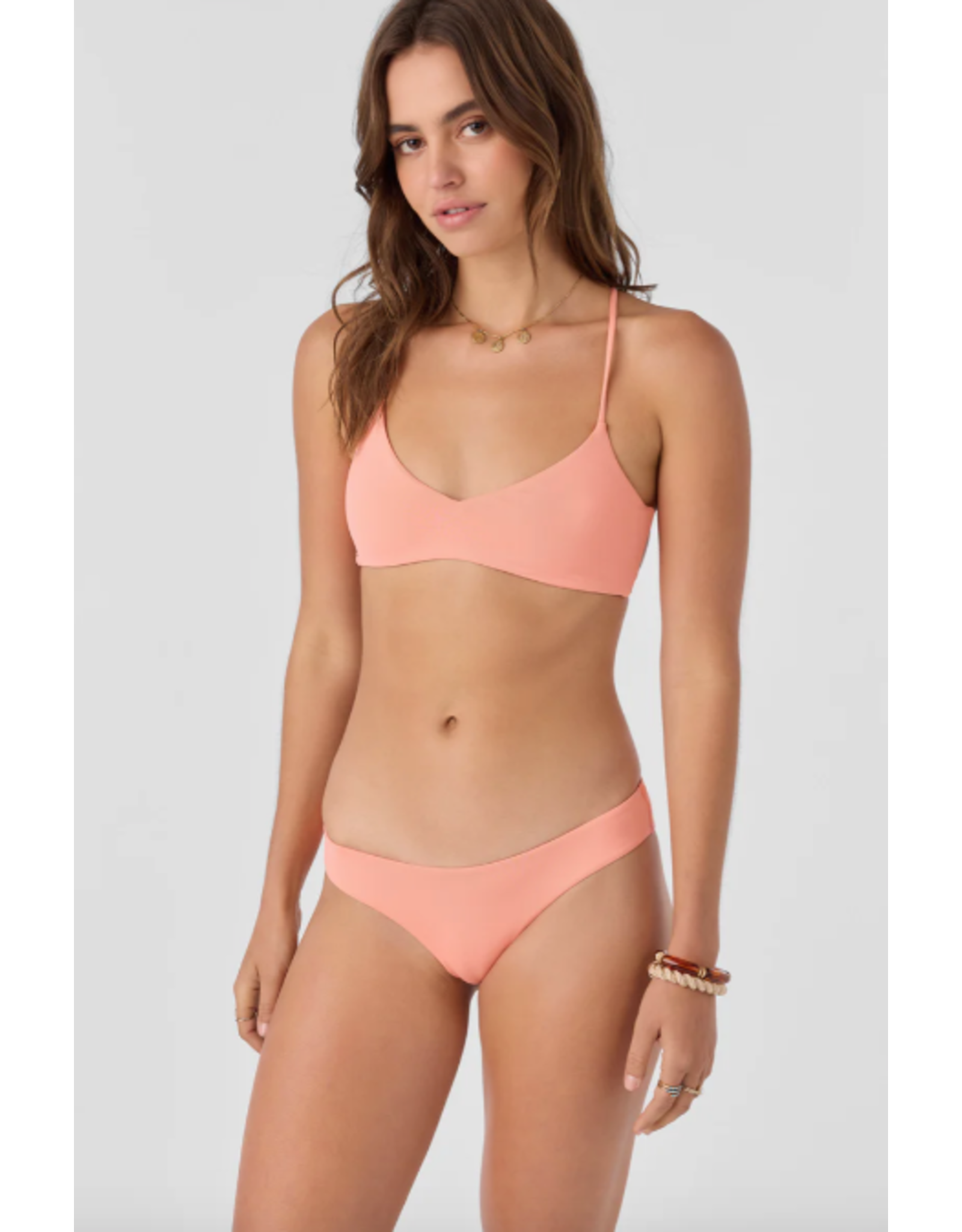 ONEILL Womens SALTWATER SOLIDS BLUE LAGOON FULL BOTTOMS