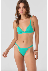 ONEILL Womens SALTWATER SOLIDS SEASIDE TRIANGLE TOP