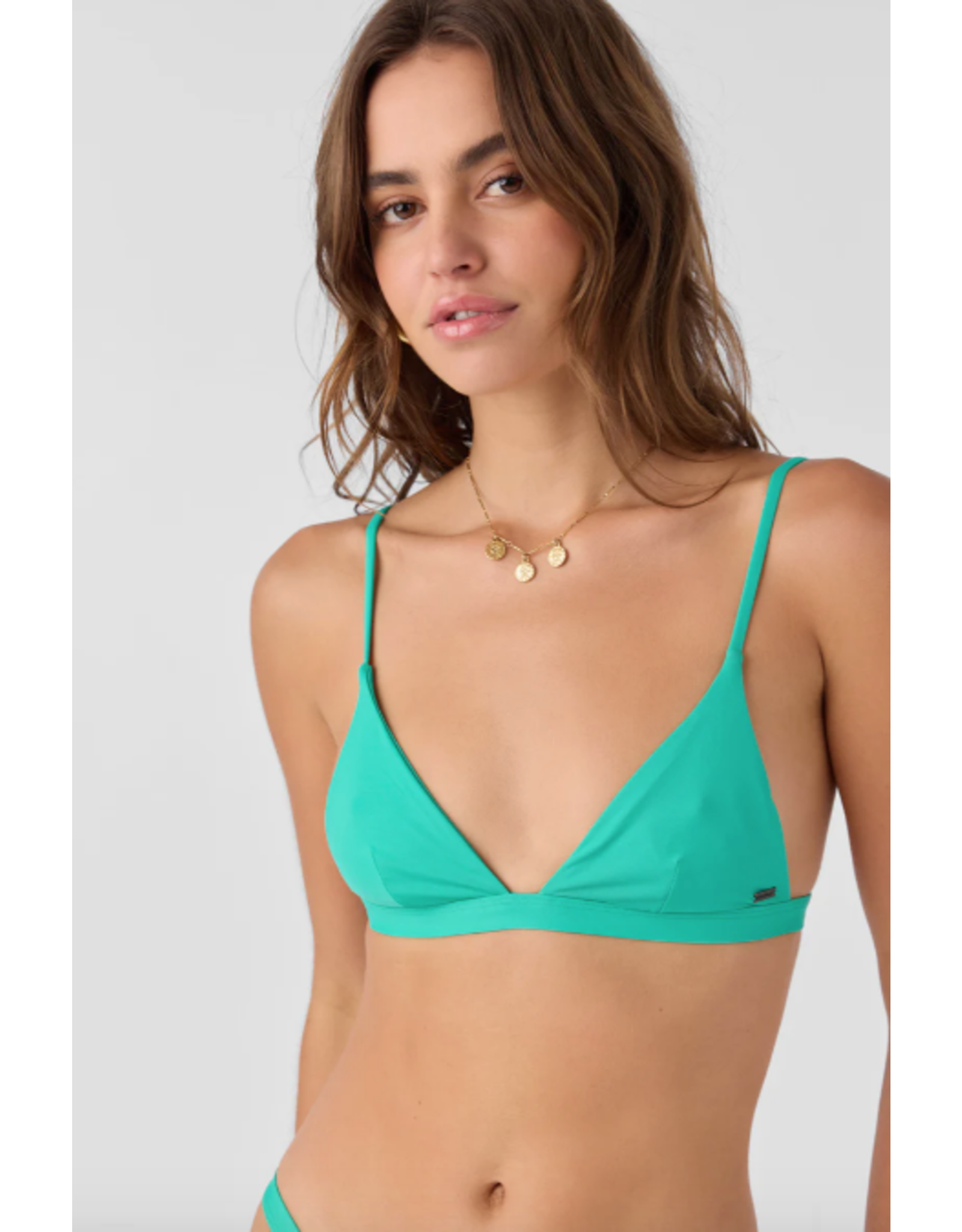 ONEILL Womens SALTWATER SOLIDS SEASIDE TRIANGLE TOP