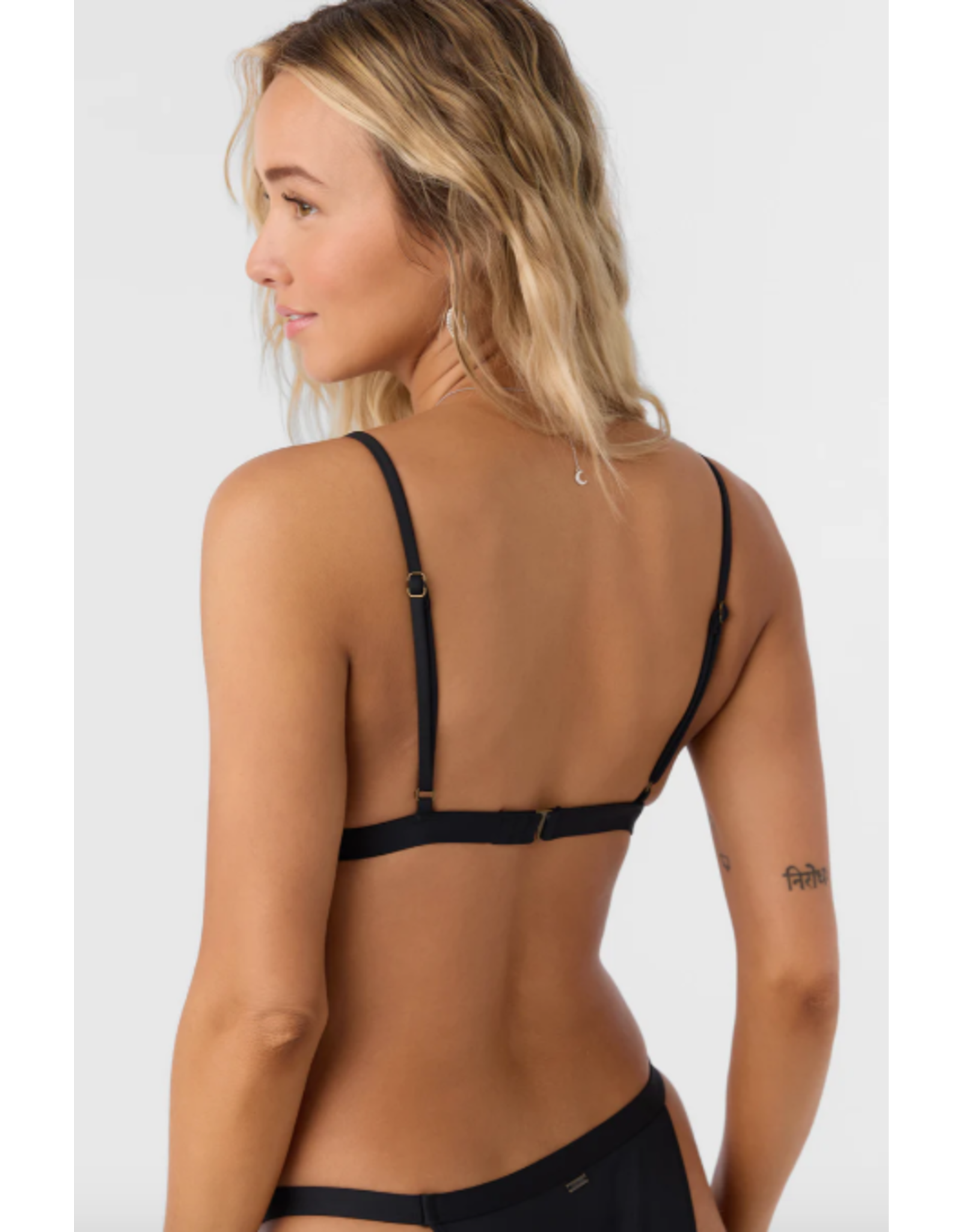 ONEILL Womens SALTWATER SOLIDS SEASIDE TRIANGLE TOP