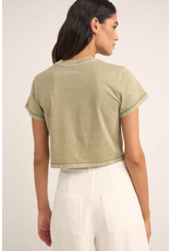 RHYTHM Beachcomber Crop Crew Tee RHYTHM Beachcomber Crop Crew Tee