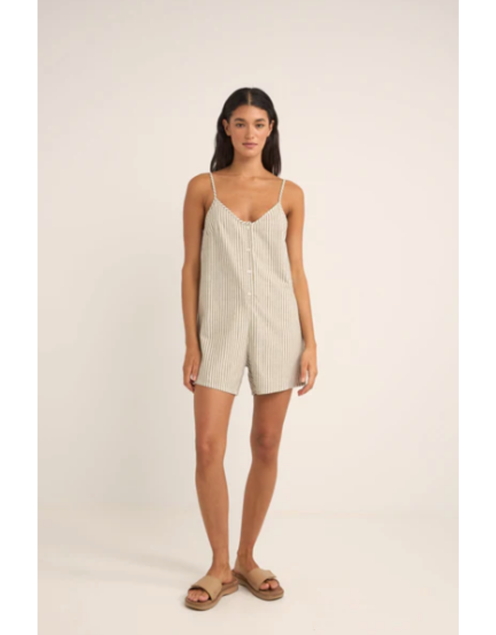 RHYTHM Valley Stripe Adjustable Romper