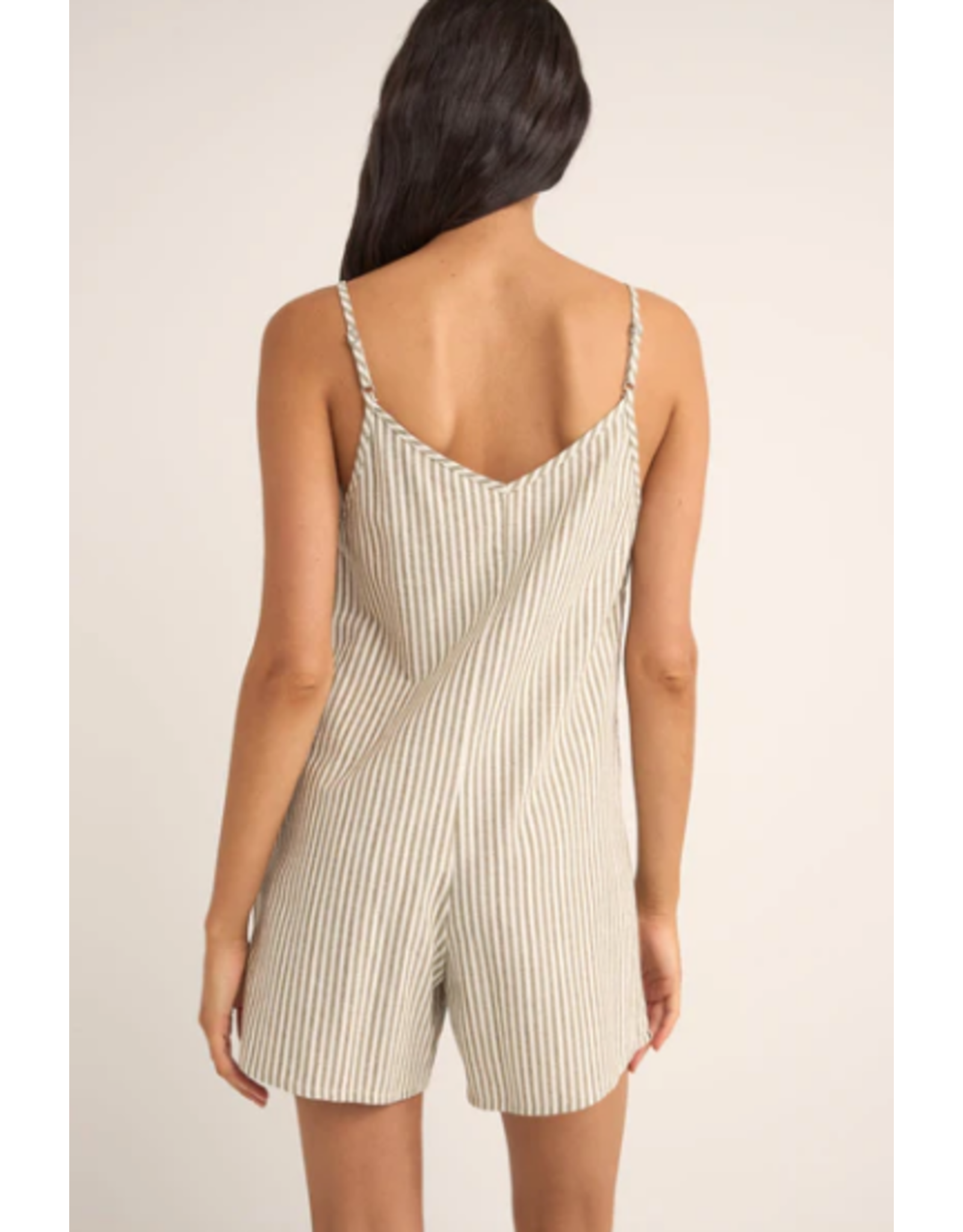 RHYTHM Valley Stripe Adjustable Romper