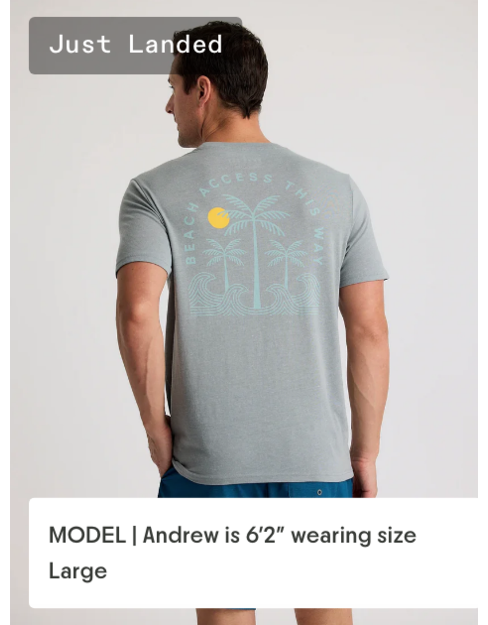 FREEFLY Beach Access Tee