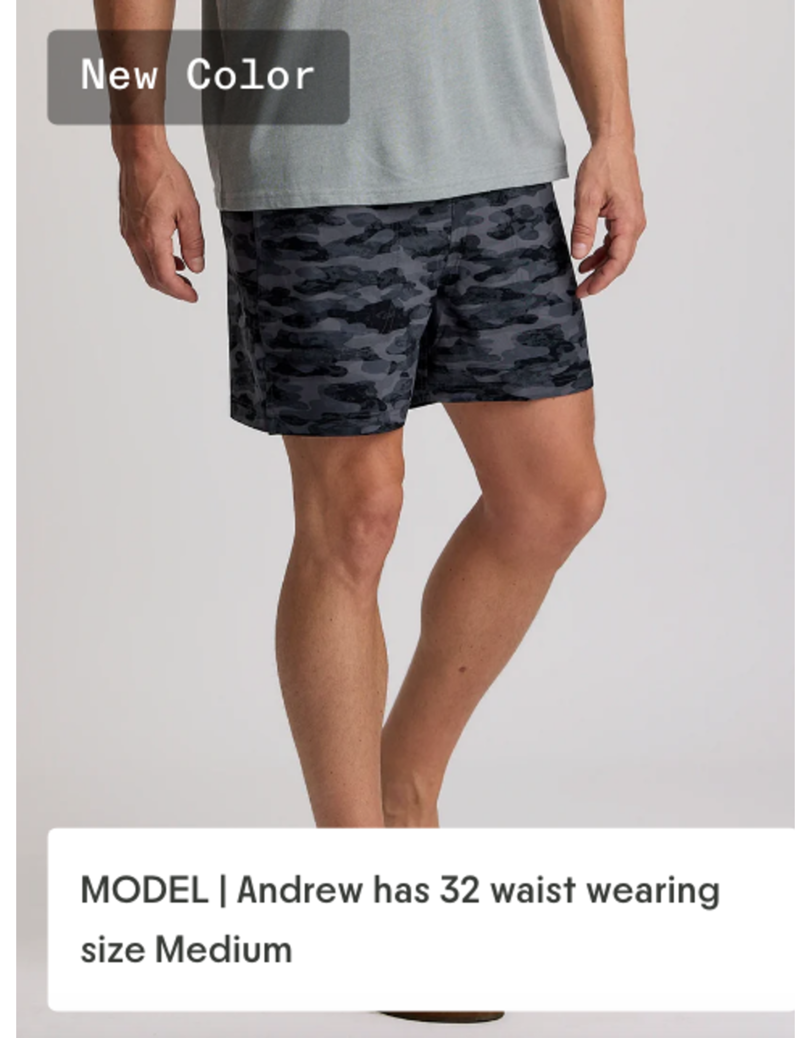 FREEFLY Men's Bamboo-Lined Active Breeze Short – 5.5"