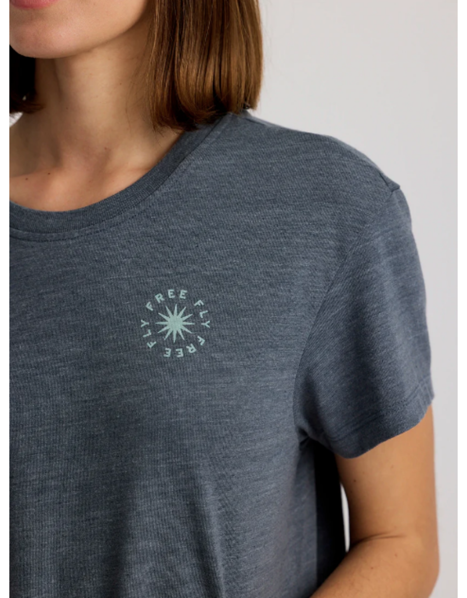 FREEFLY Women's Fan Palm Tee