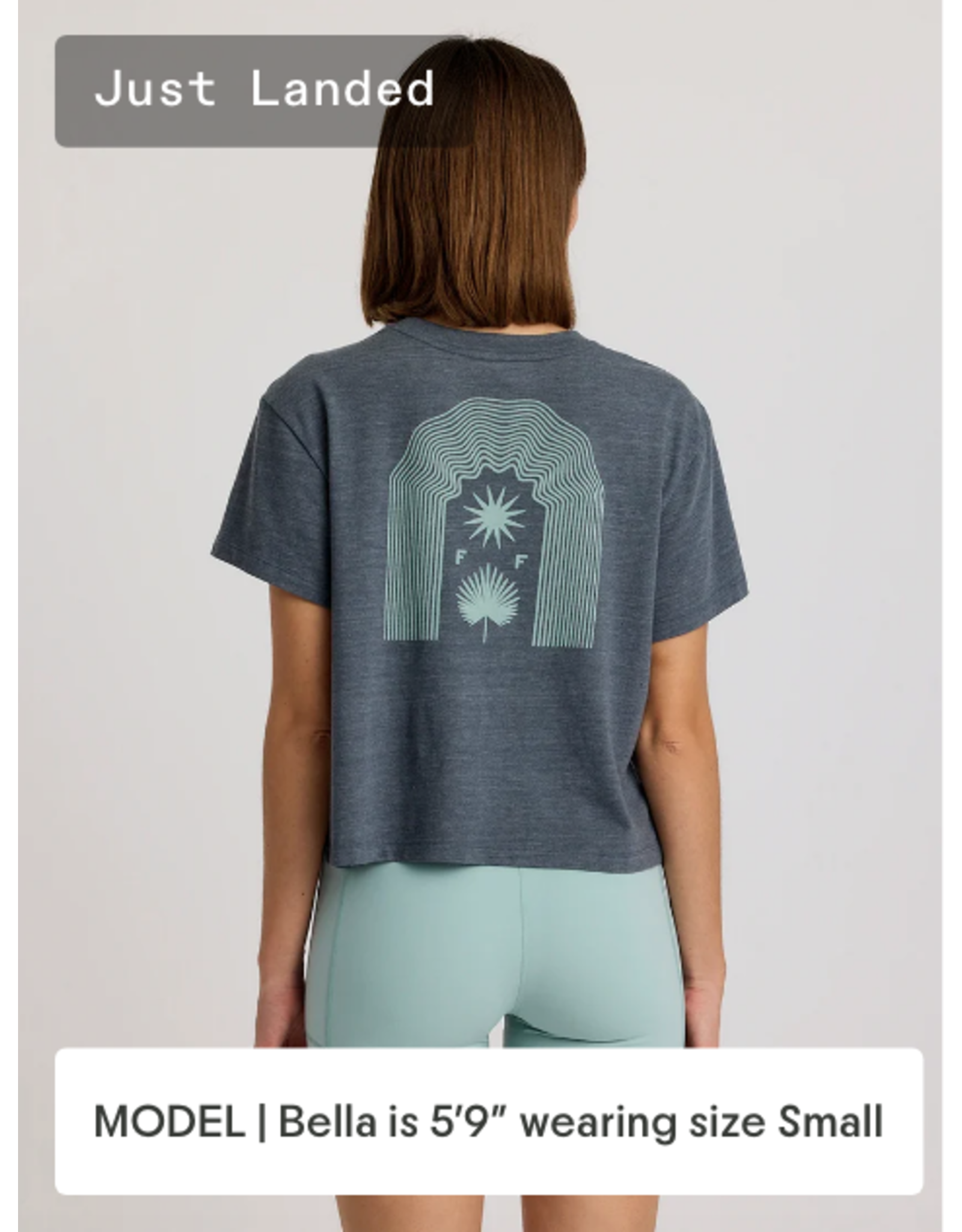 FREEFLY Women's Fan Palm Tee