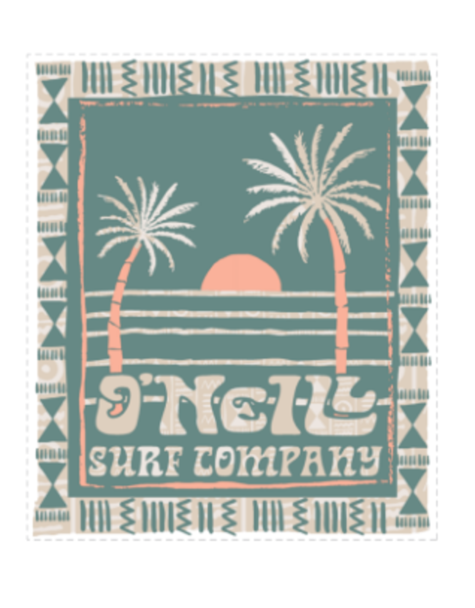 O'NEILL COASTLINE STICKER