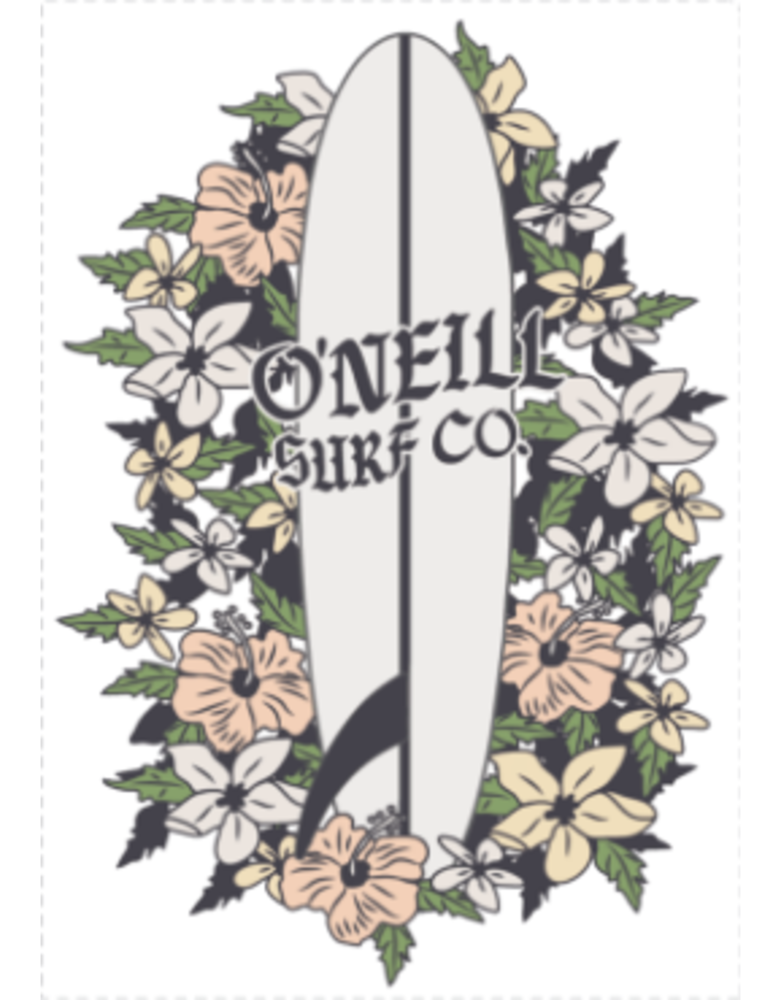 O'NEILL COASTLINE STICKER