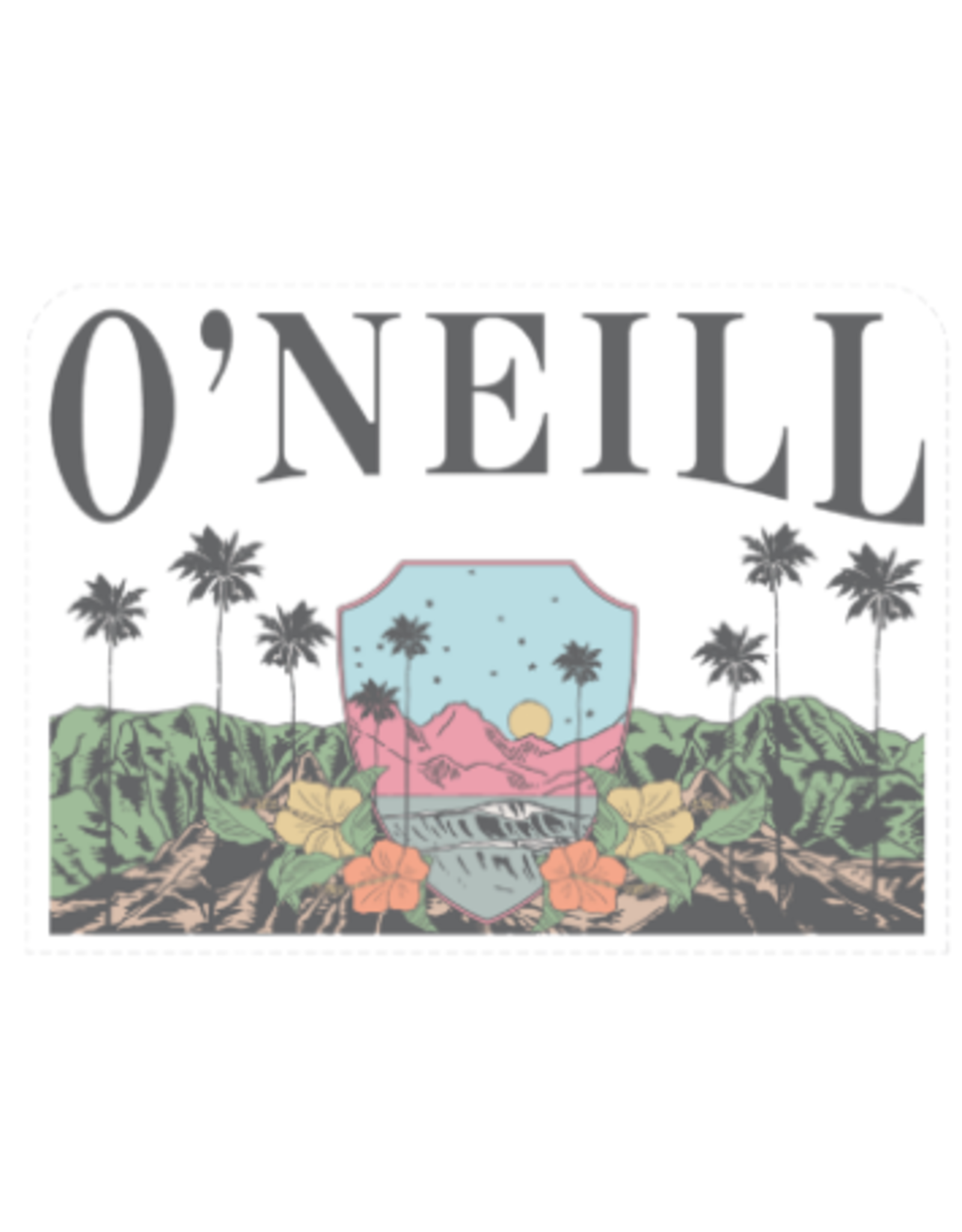 O'NEILL UNDER THE SUN STICKER