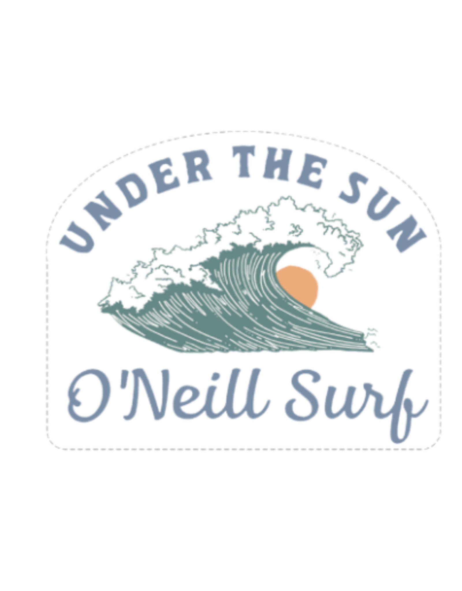 O'NEILL UNDER THE SUN STICKER