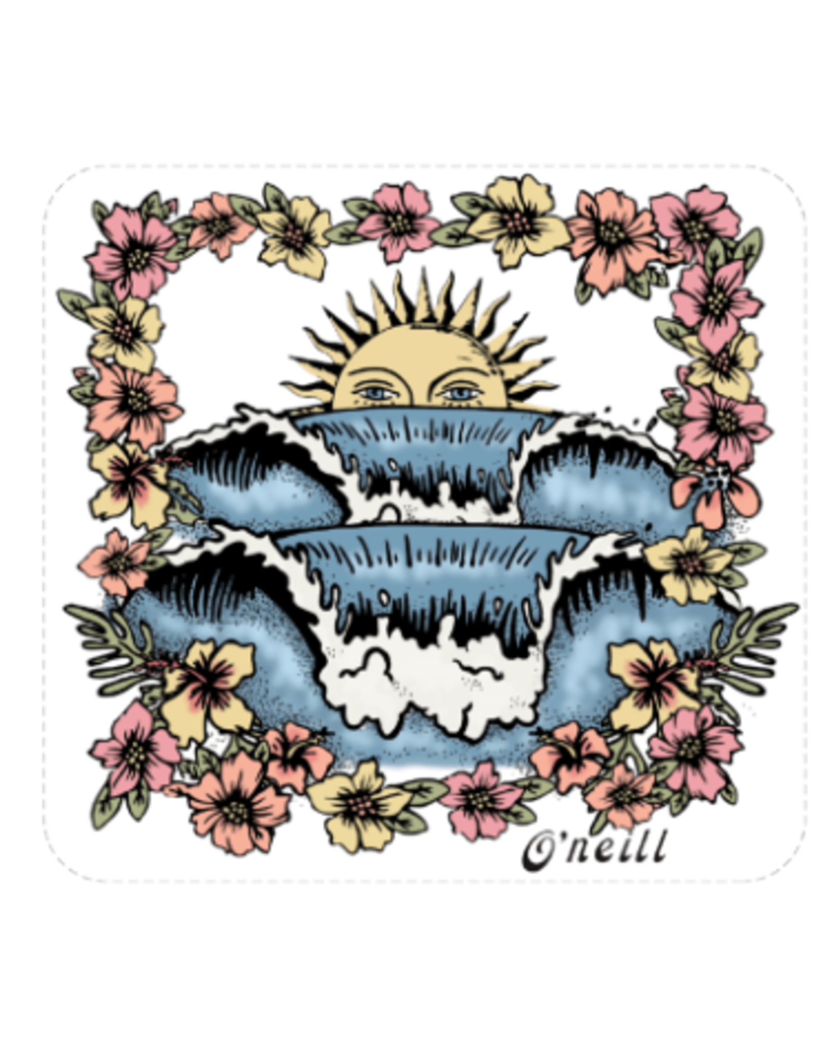 O'NIELL TROPIC TIDE STICKER