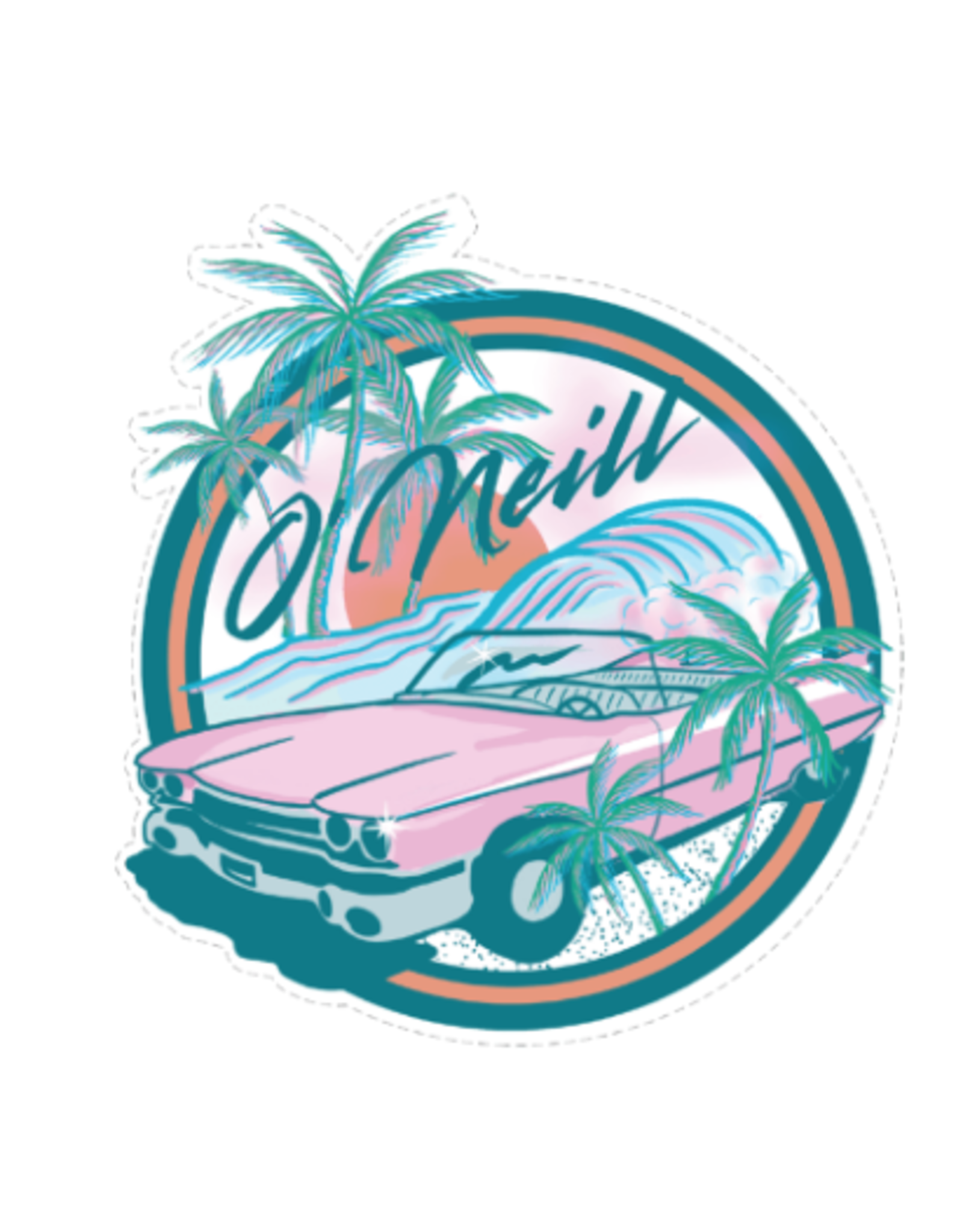 O'NIELL TROPIC TIDE STICKER