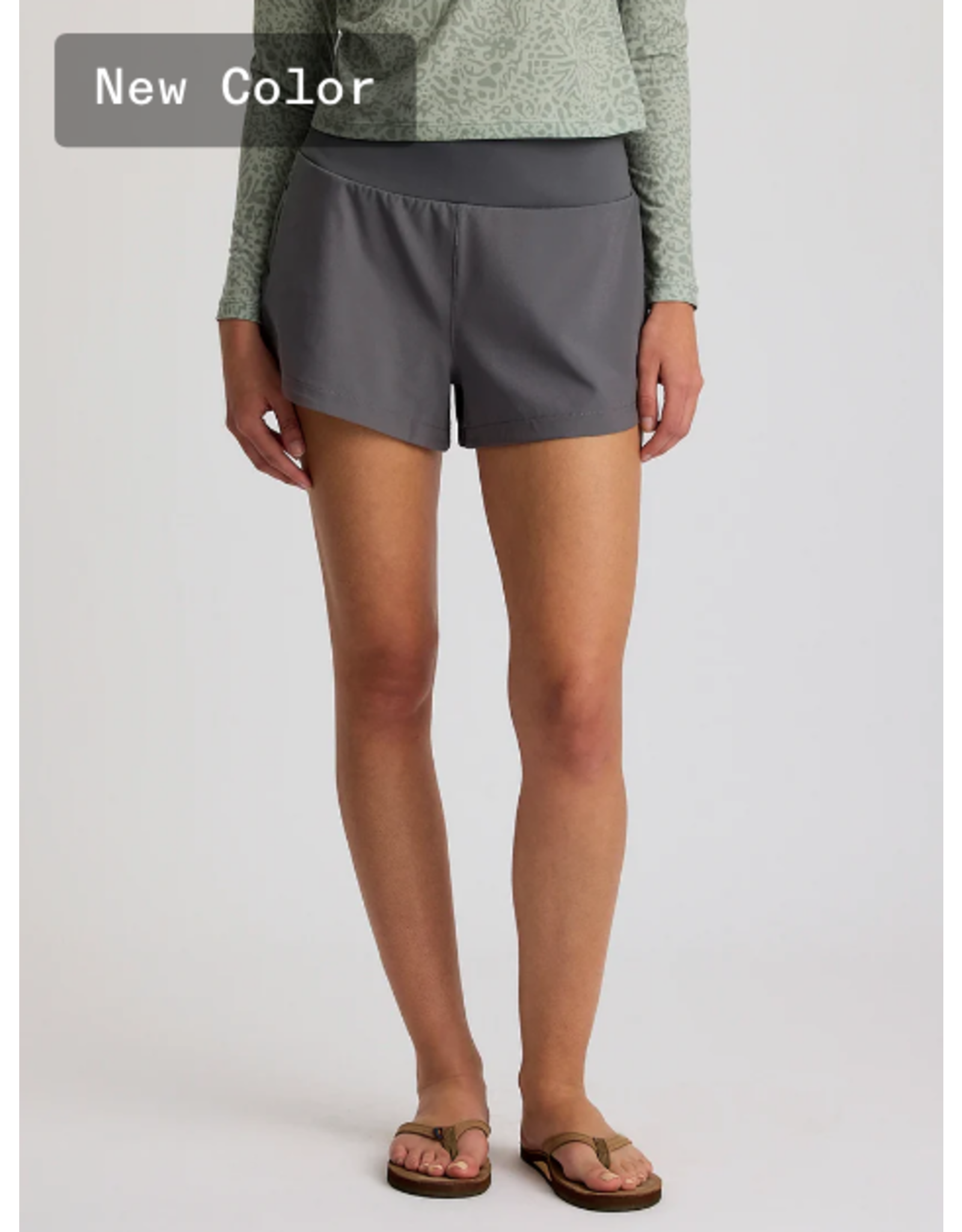FREEFLY Women's Bamboo-Lined Active Breeze Short – 3"