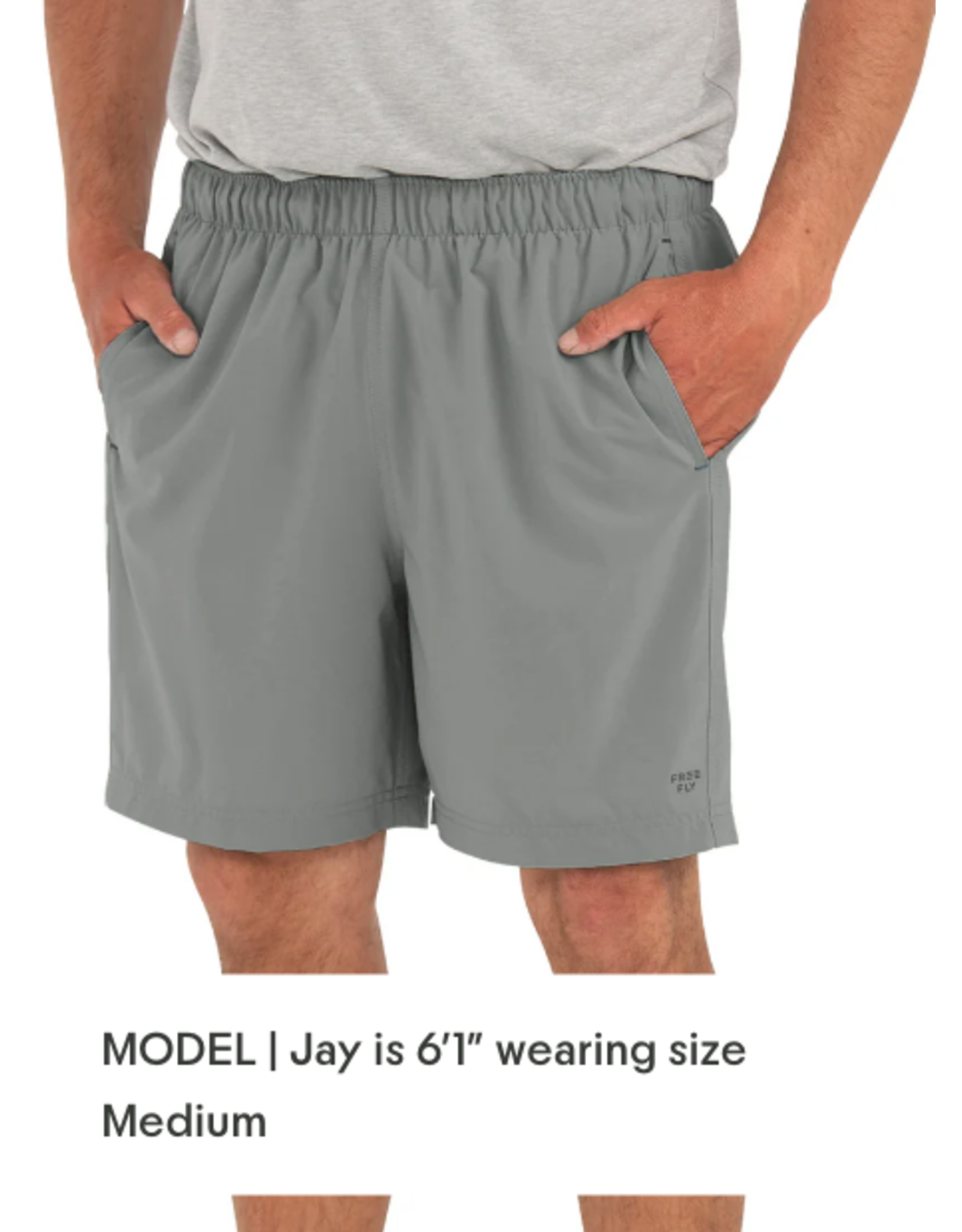FREEFLY Men's Breeze Short – 6"