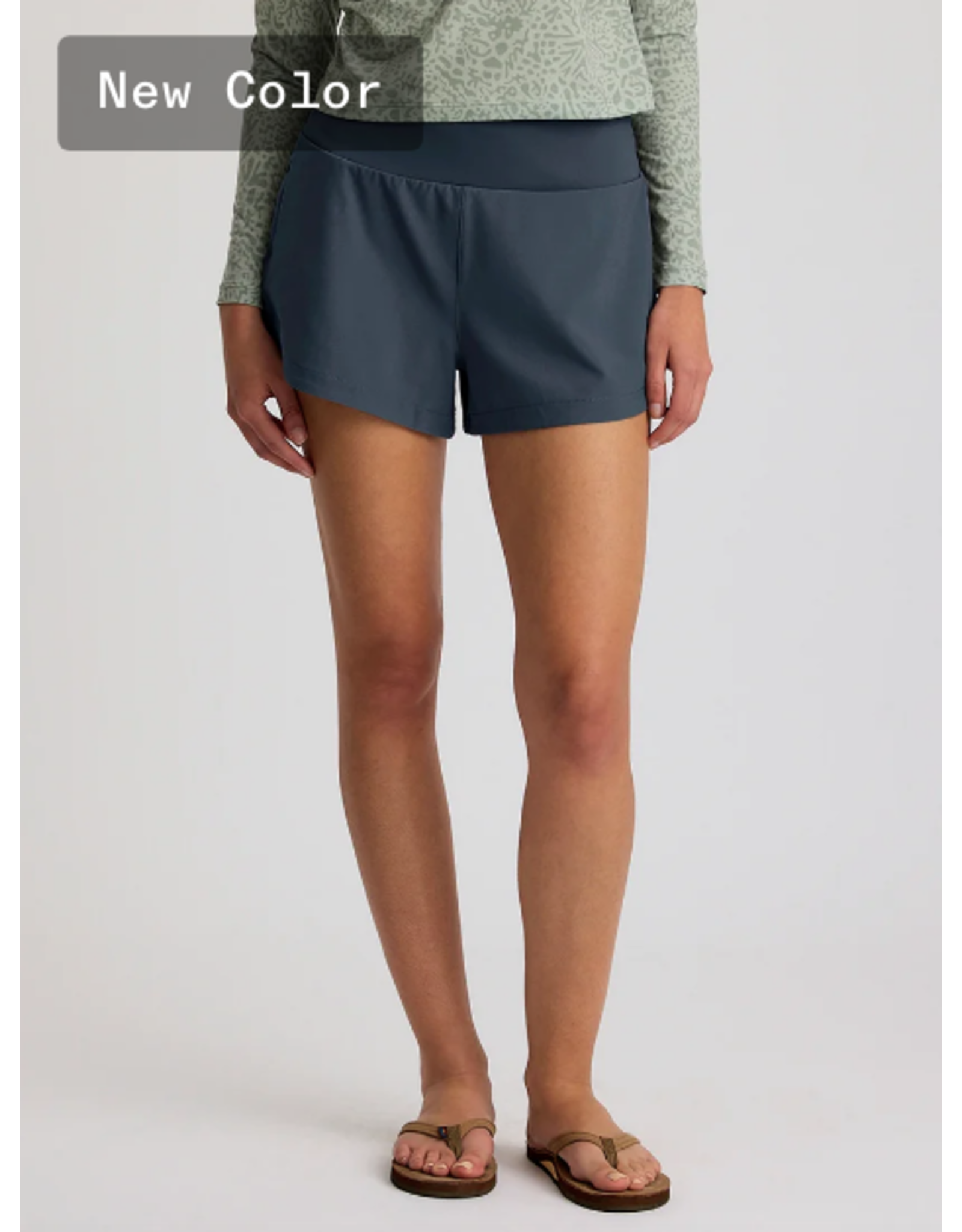 FREEFLY Women's Bamboo-Lined Active Breeze Short – 3"