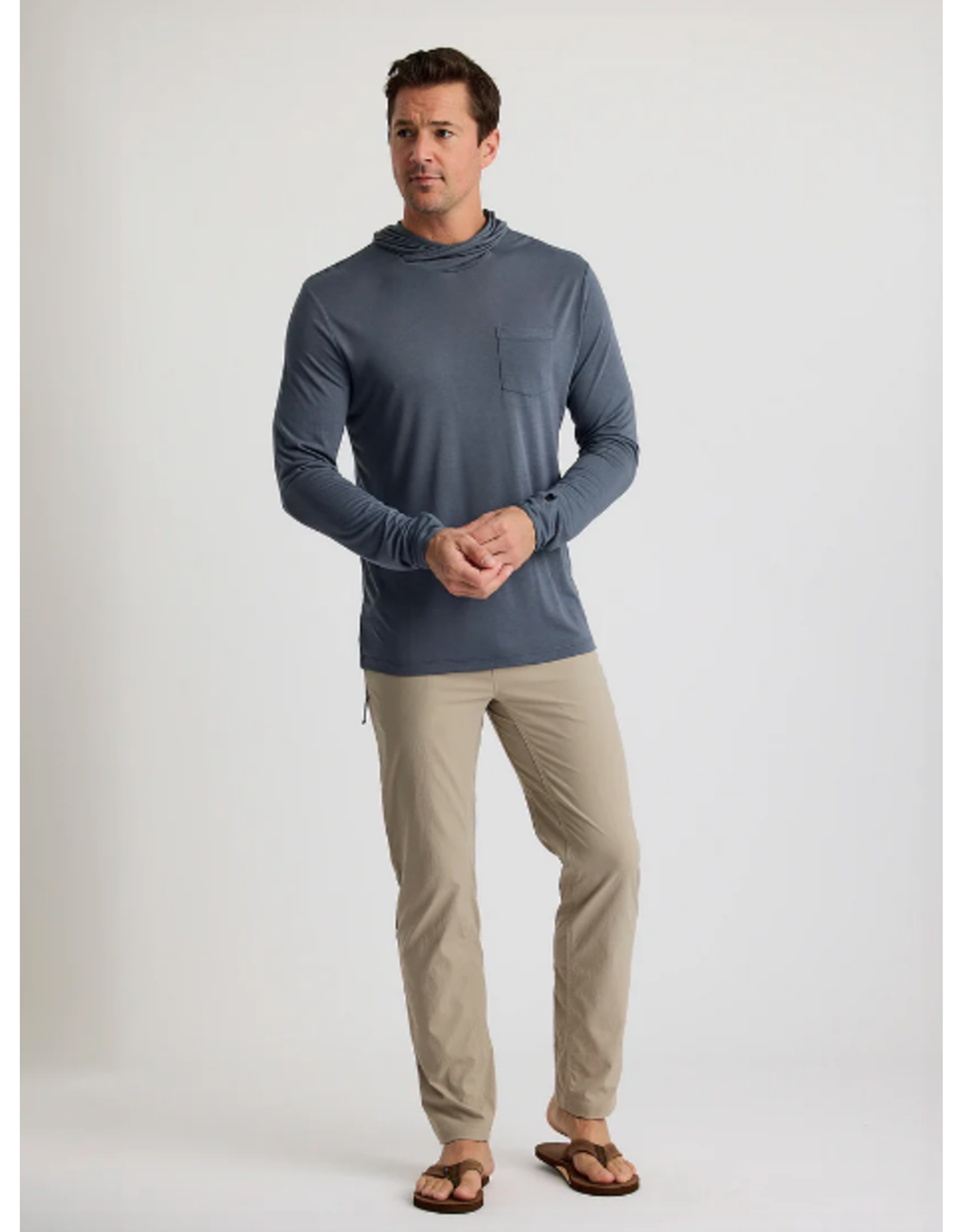 FREEFLY Men's Bamboo Lightweight Hoodie