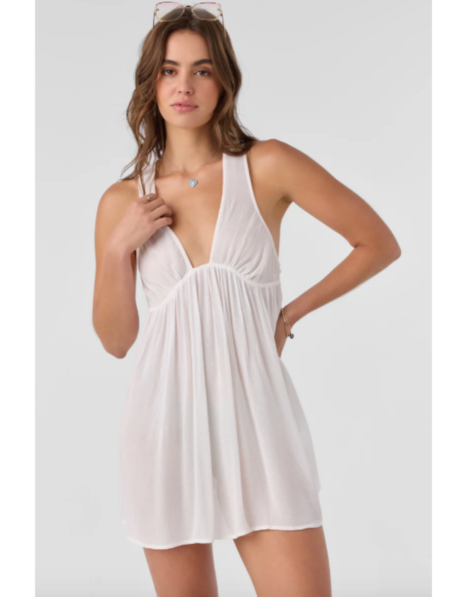 ONEILL Womens SALTWATER SOLIDS SARAH DRESS