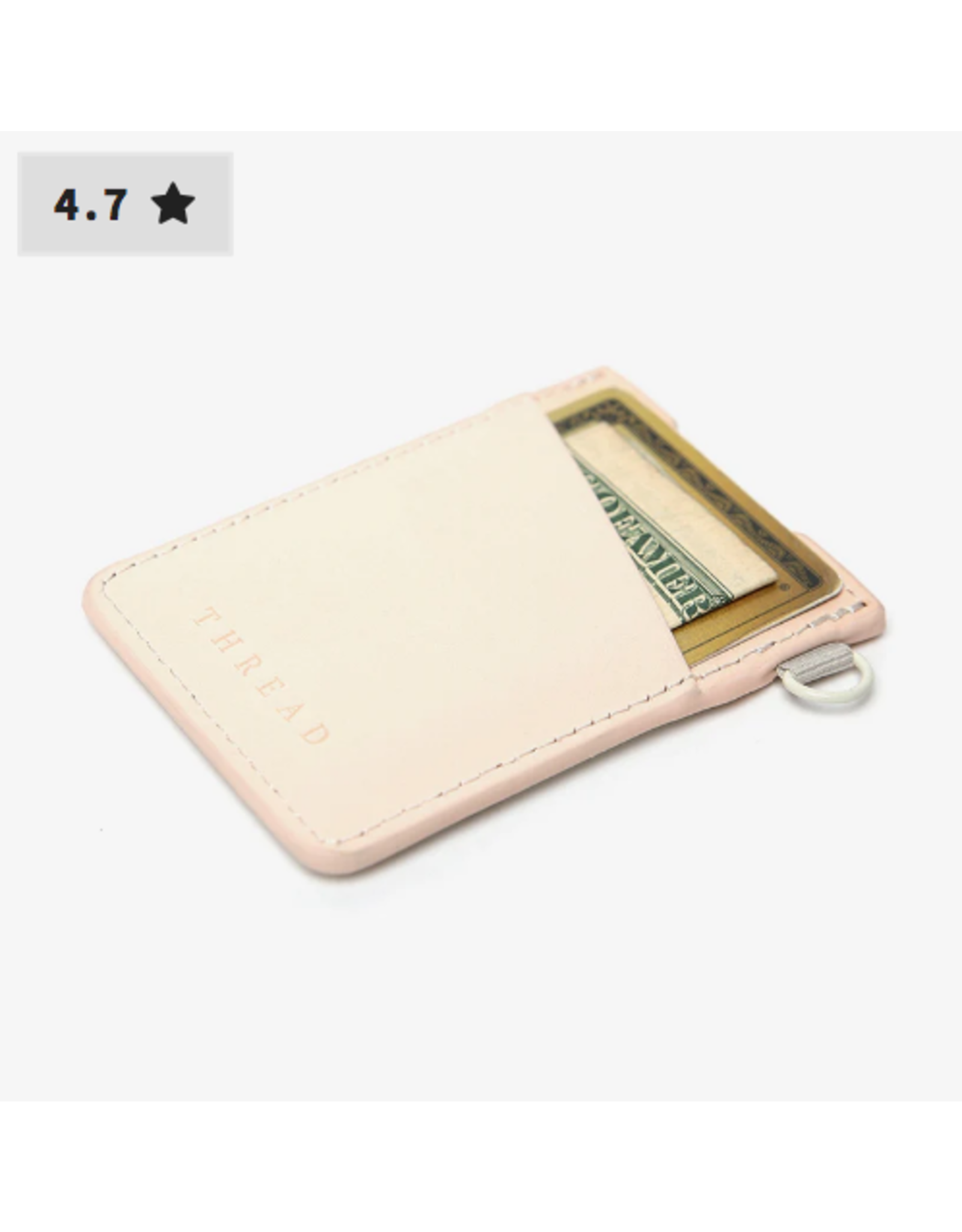 THREAD THREAD VERTICAL WALLET OFF WHITE