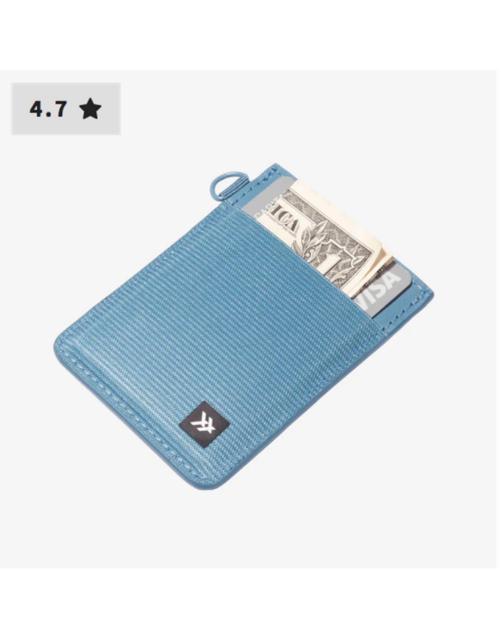 THREAD THREAD VERTICAL WALLET SURF BLUE