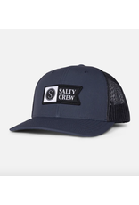 SALTY CREW Pinnacle 2 Retro Trucker Hat - Dark Lava