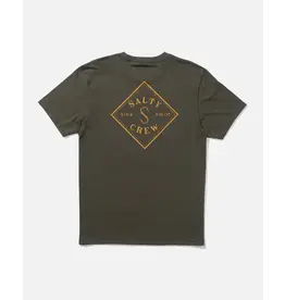 SALTY CREW Tippet Premium Tee - Dusty Olive #316104