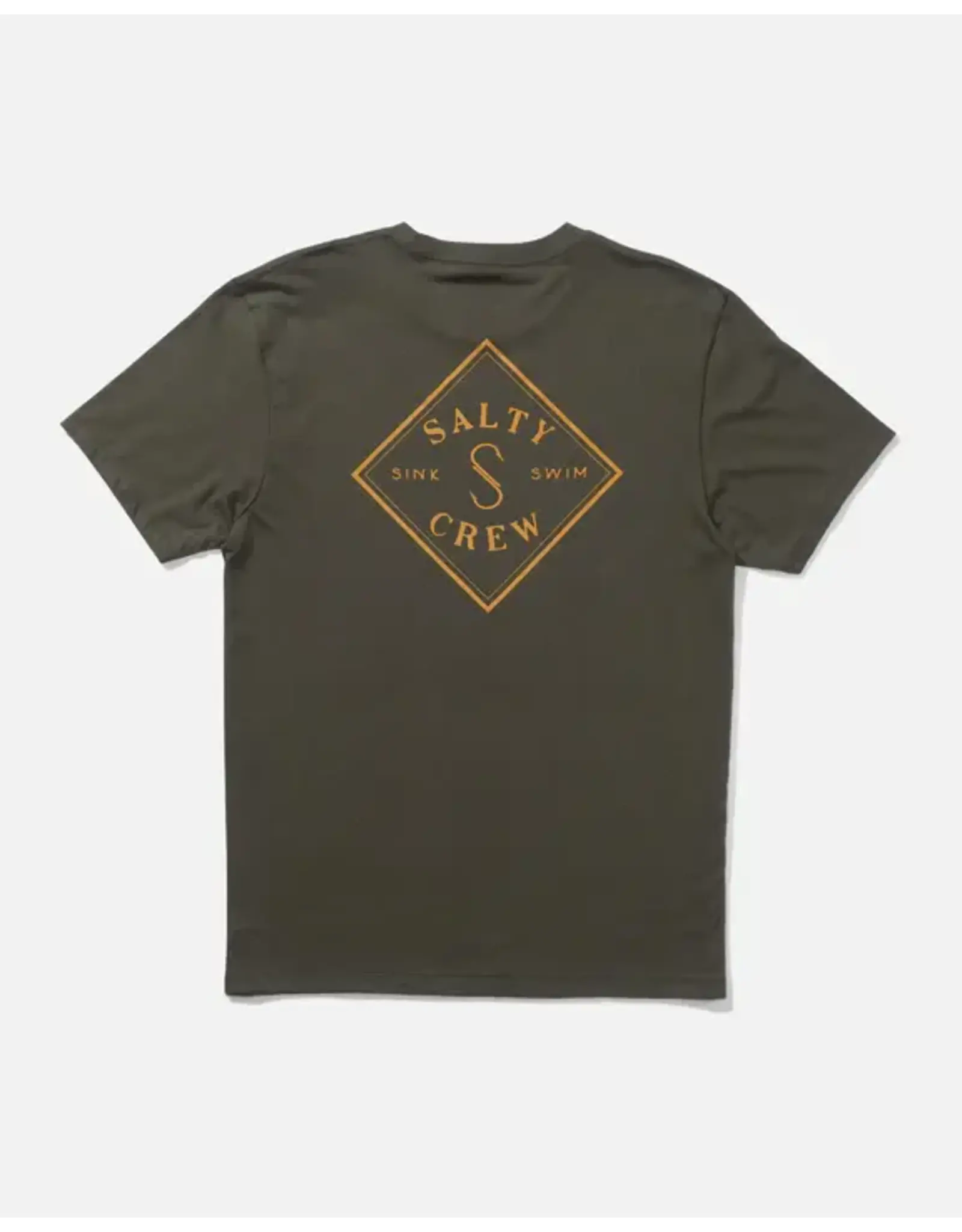 SALTY CREW Tippet Premium Tee - Dusty Olive #316104