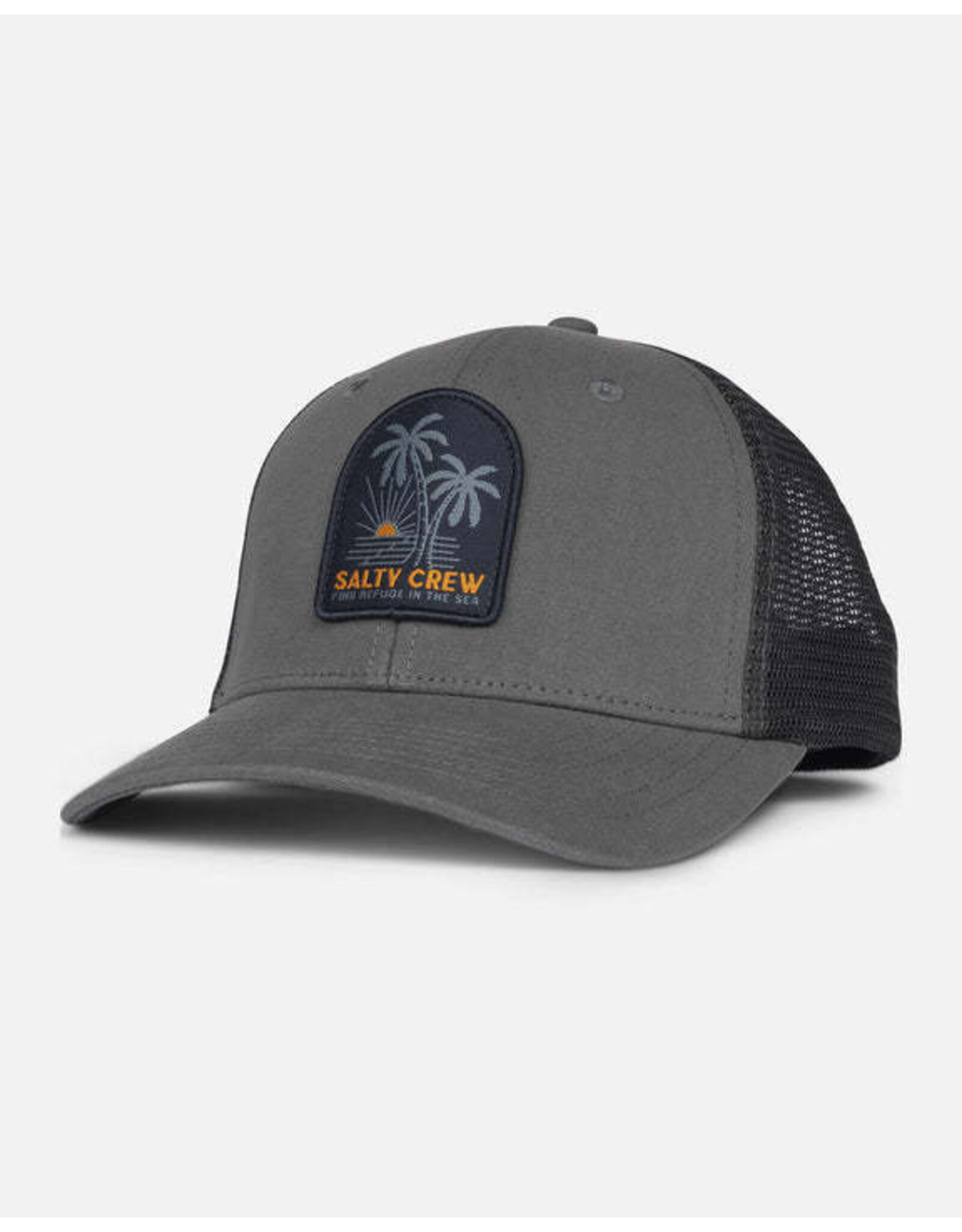 SALTY CREW Palmdale Retro Trucker Hat - Charcoal #35035633