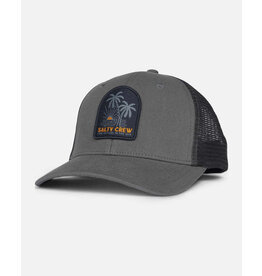 SALTY CREW Palmdale Retro Trucker Hat - Charcoal #35035633