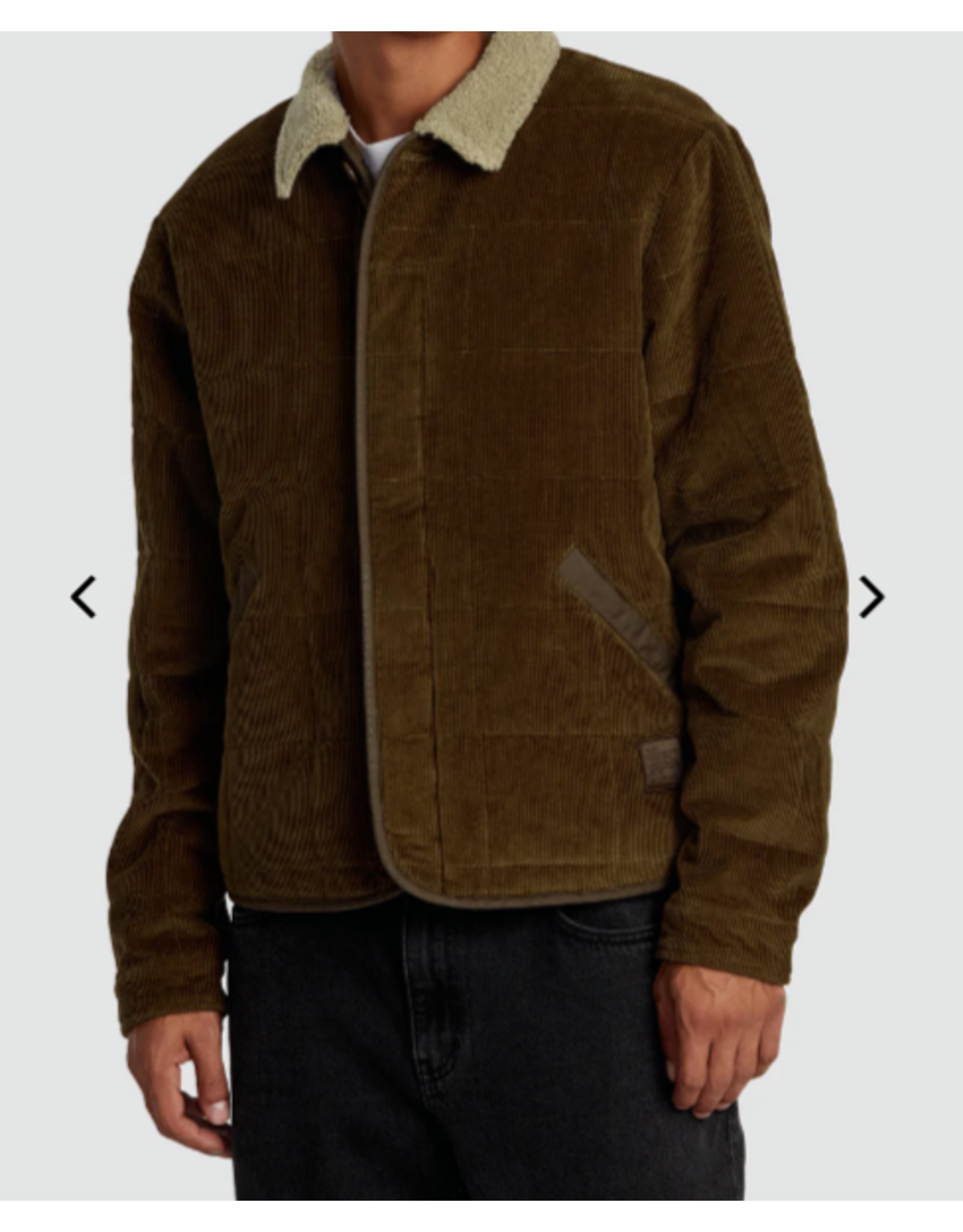 RVCA Guys SURPLUS SHERPA PUFFER JACKET