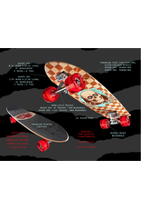 POWELL PERALTA Powell Peralta Sidewalk Surfer Tie Dye Ripper Birch Complete Skateboard - 7.75 x 27.20