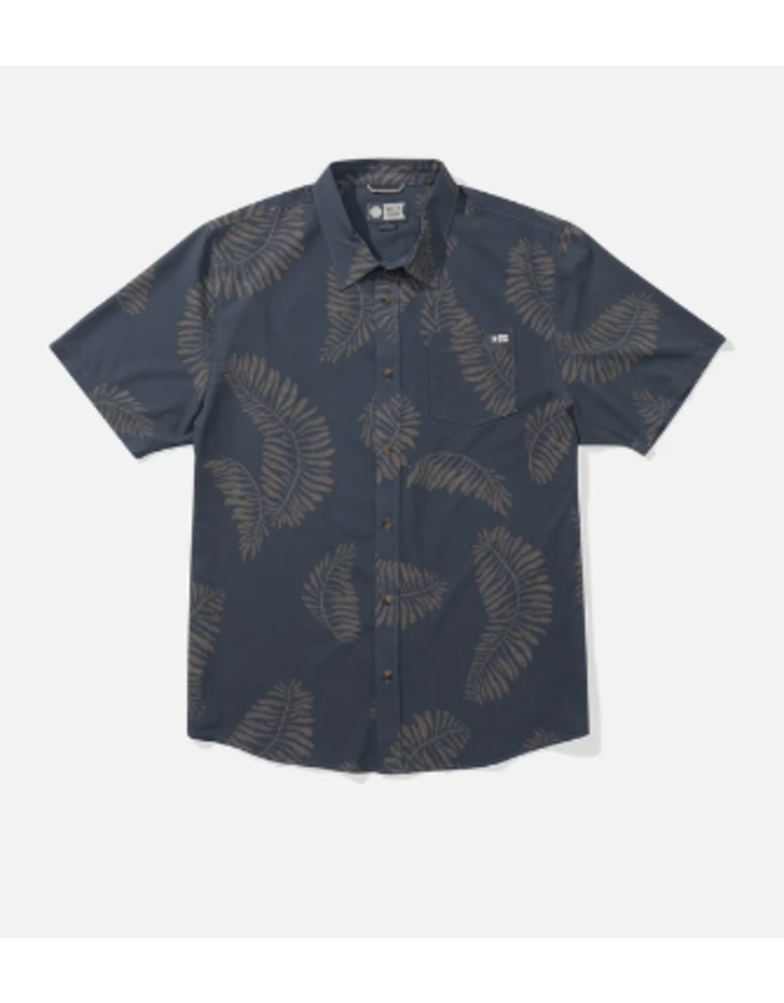 SALTY CREW MEN'S WOVENS Stringer Perforated UV Button Up - Bluefin #21035143 Regular price